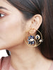 Ethereal midnight earrings