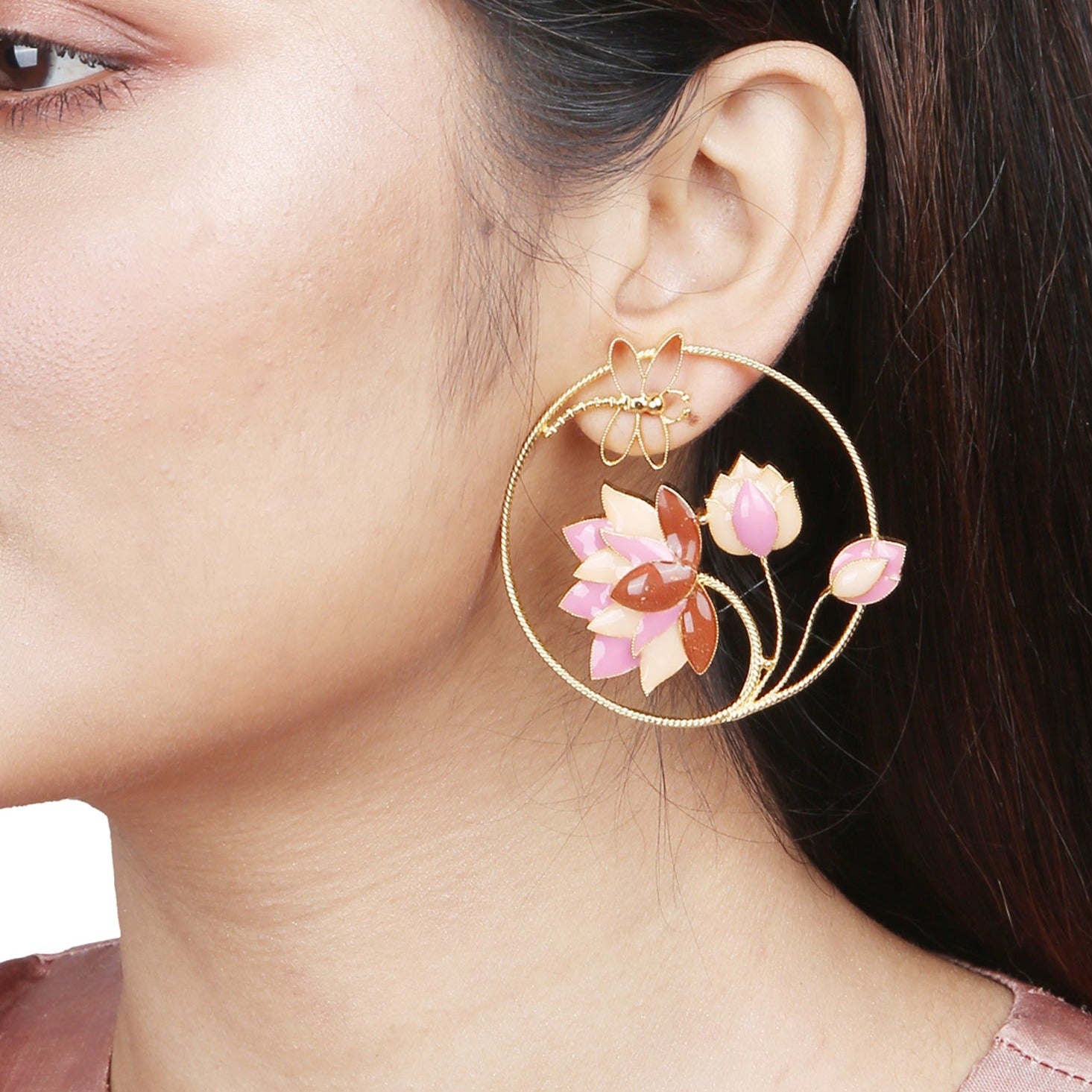 Ethereal blume earrings