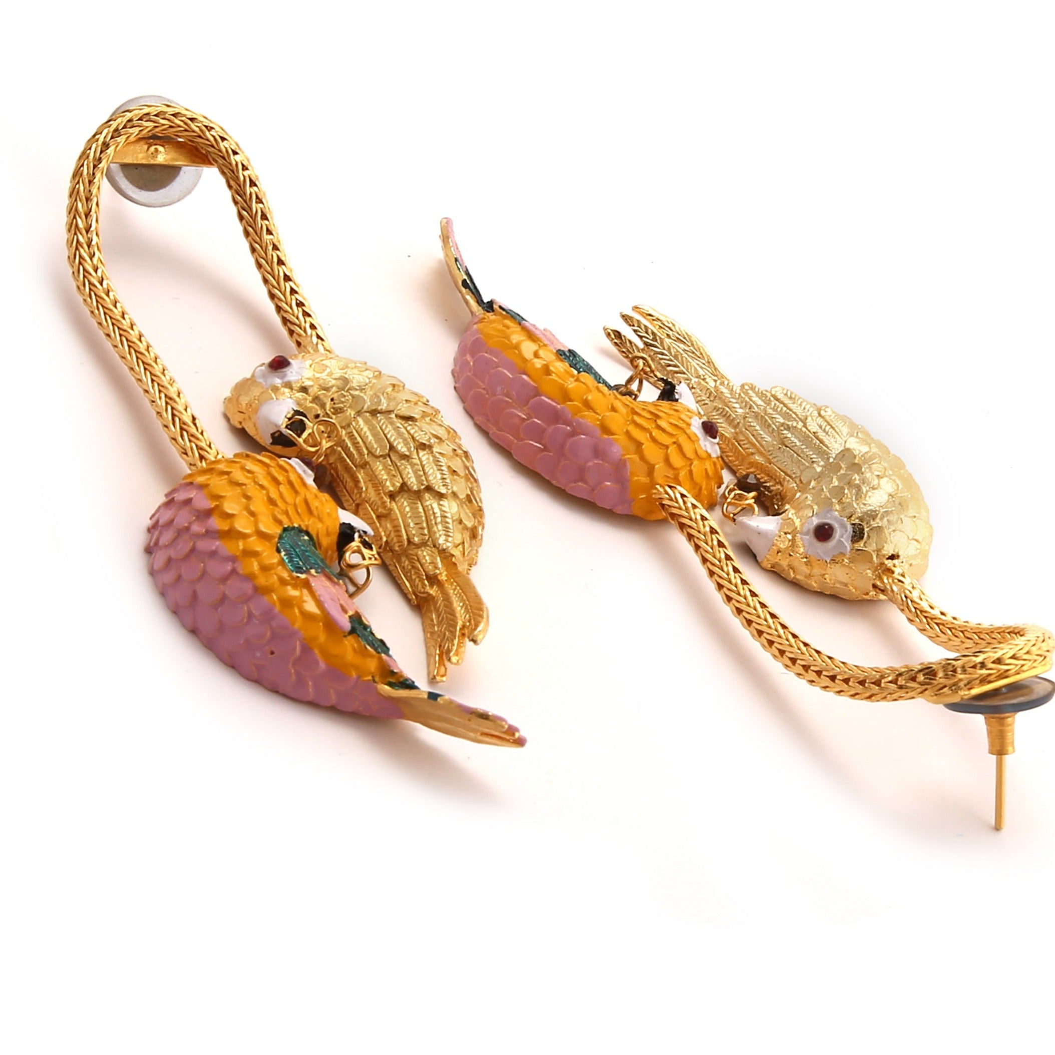Opposites attract earrings
