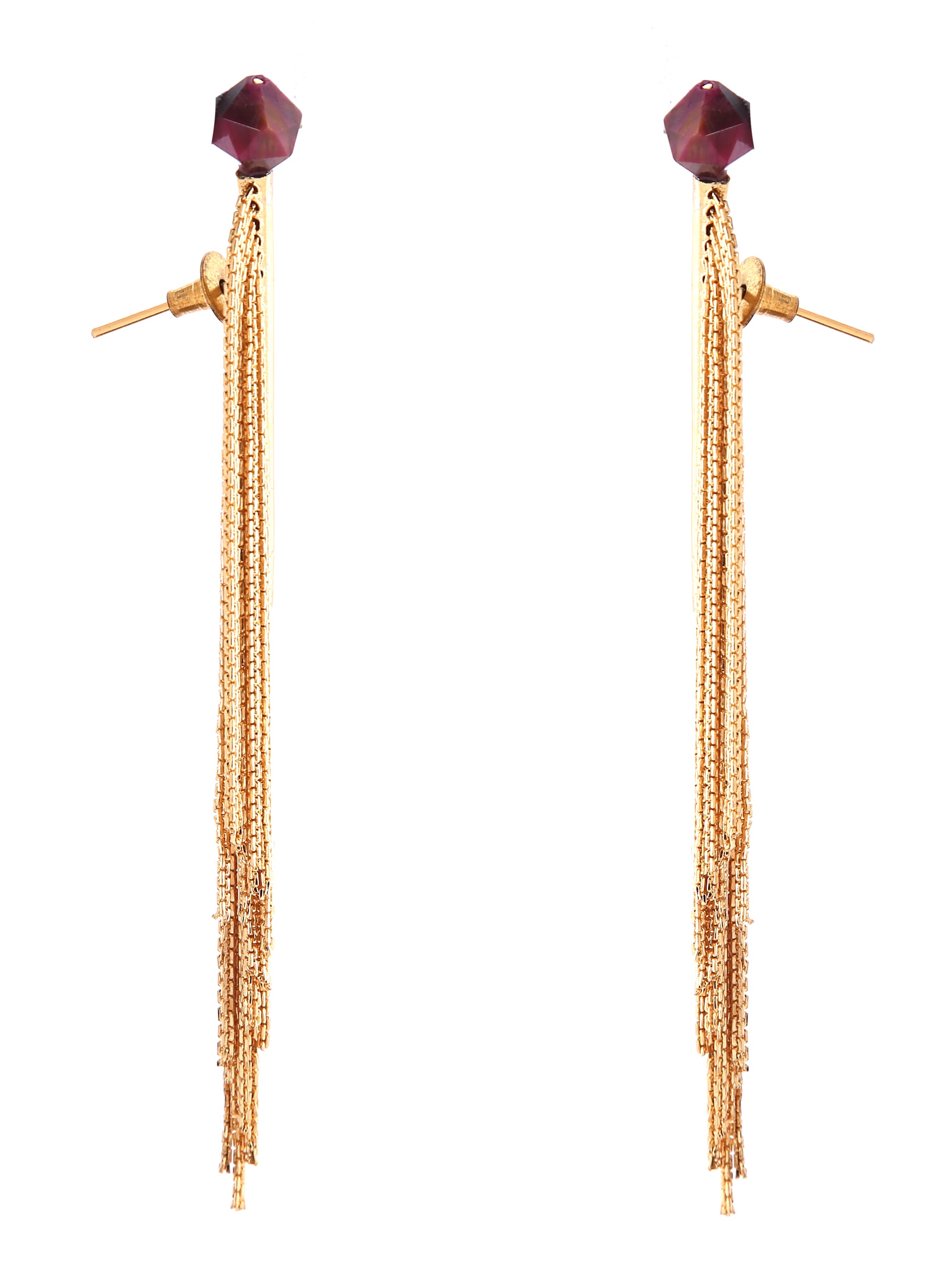 Grace goddess pewter earrings