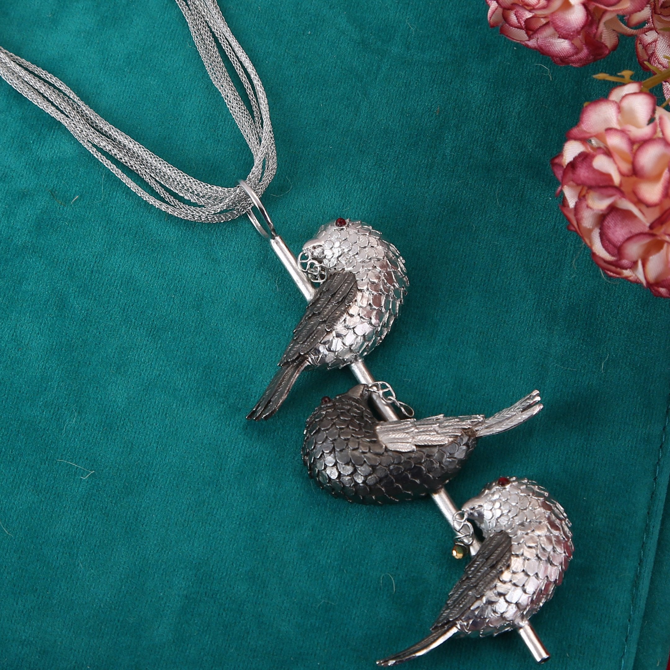 Equilibrium ethos pendant silver