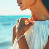 Radiant Ripple Silver Bracelet