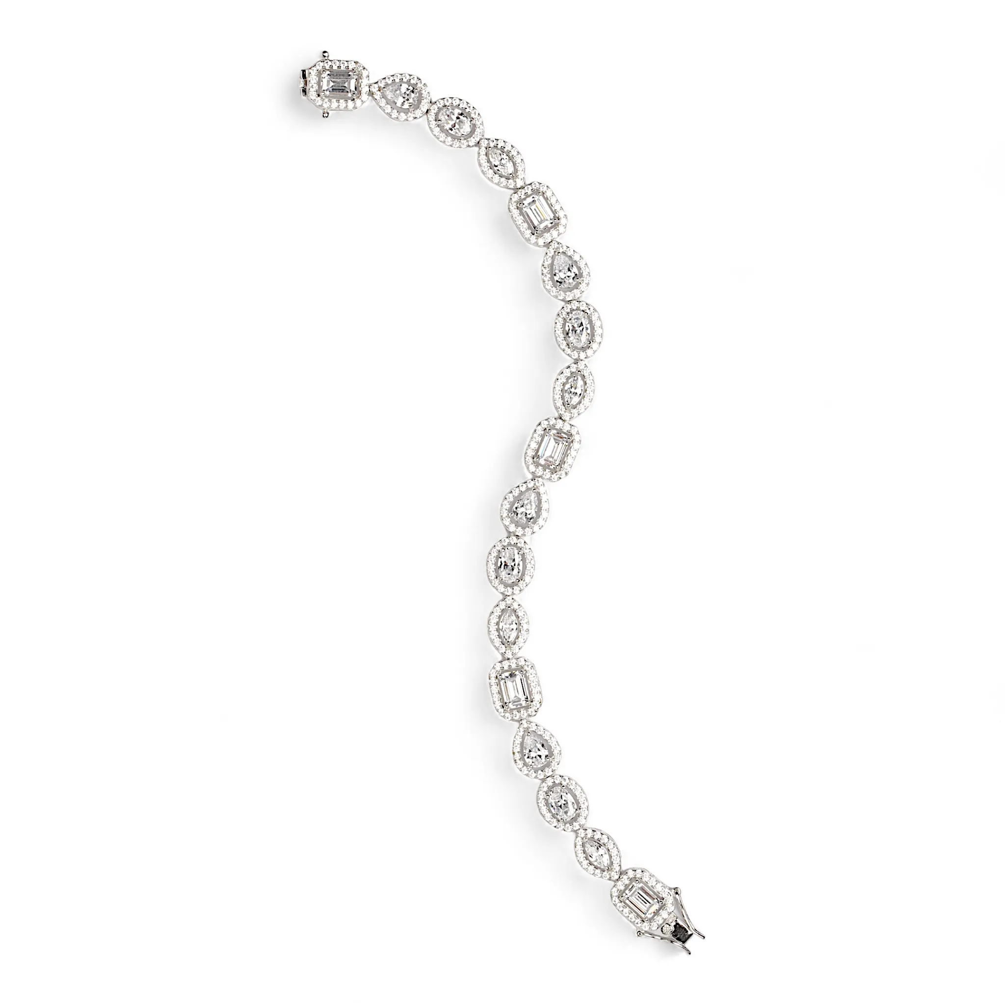 Radiant Ripple Silver Bracelet