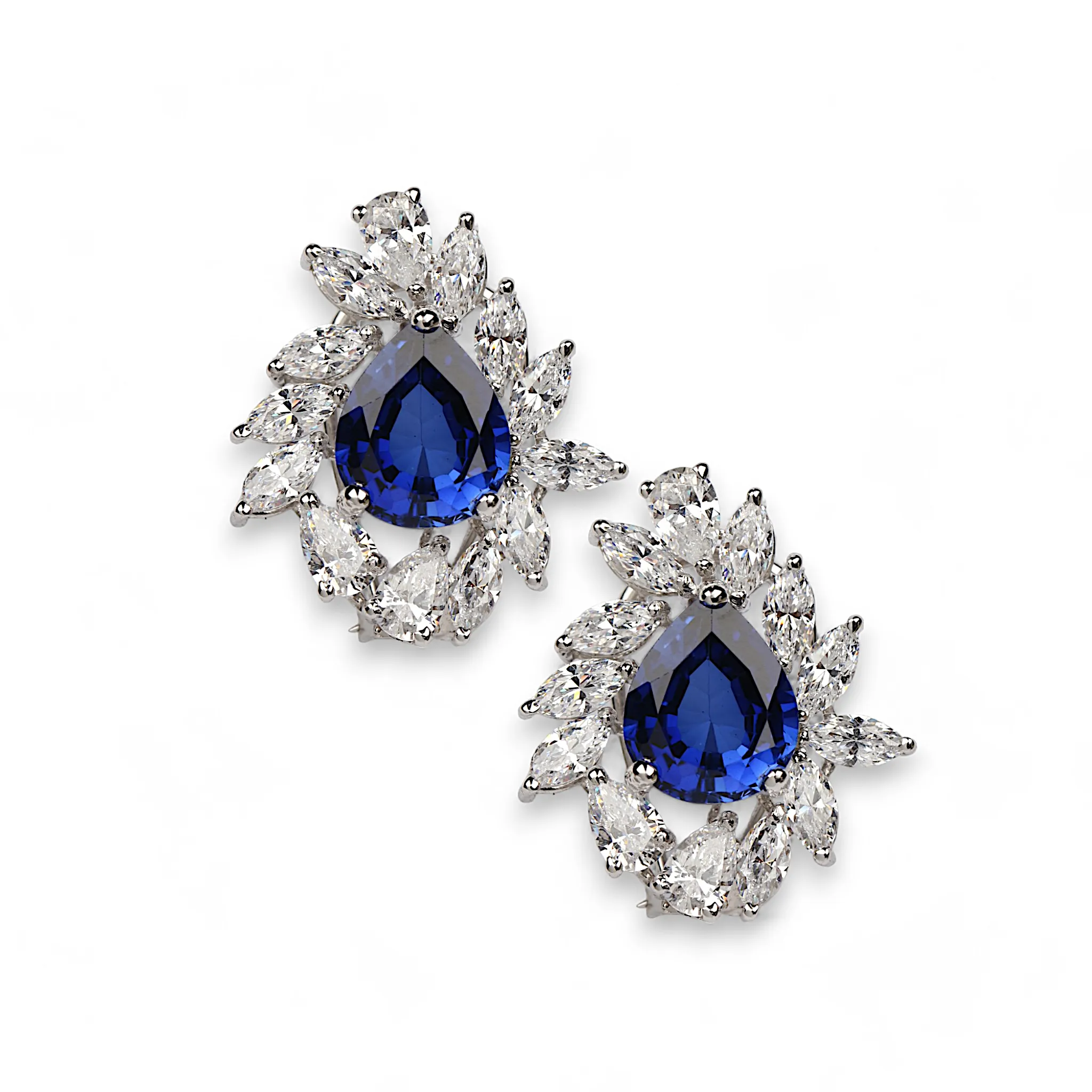 Sapphire Serenade Shapire Studs