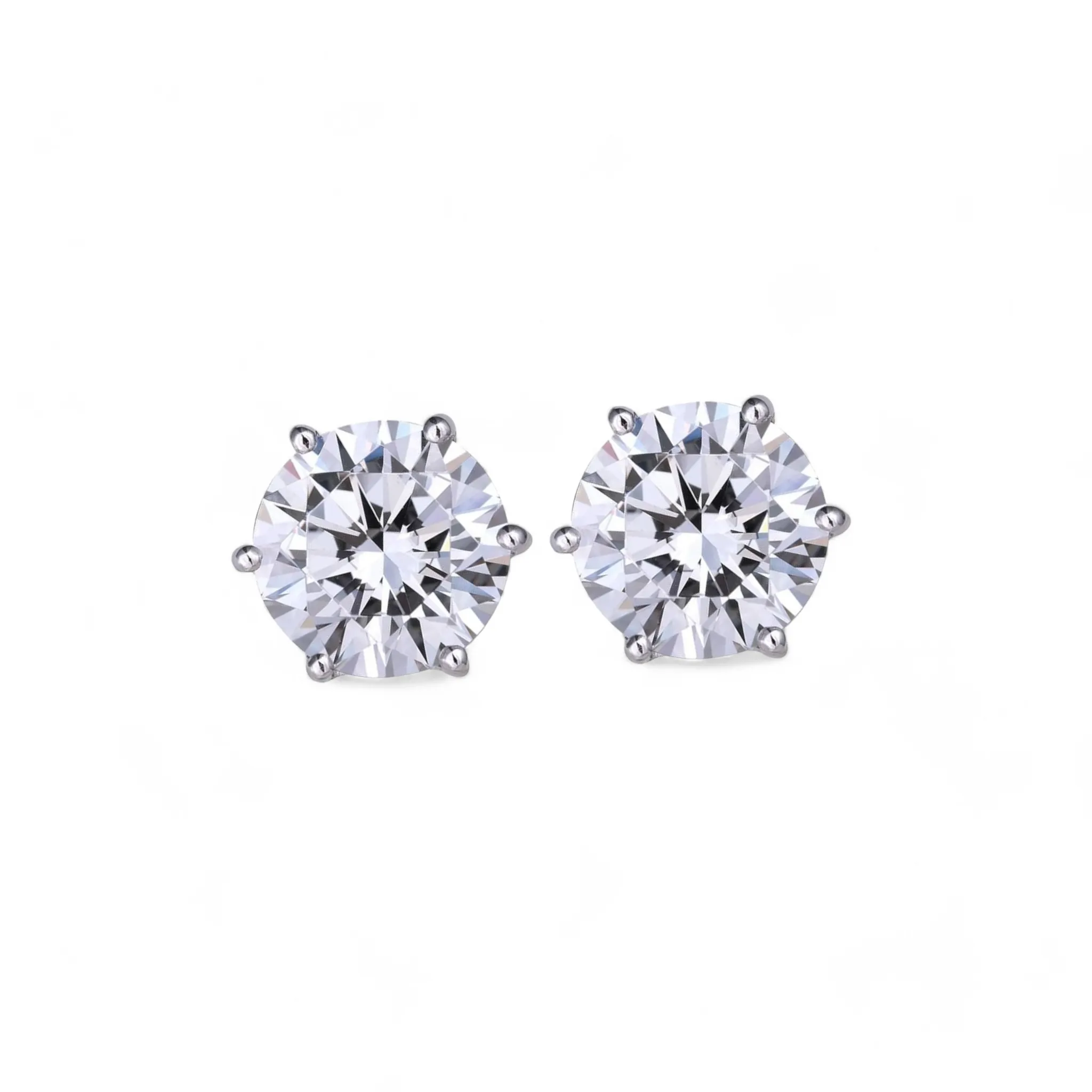 Timeless Elegance Silver Studs