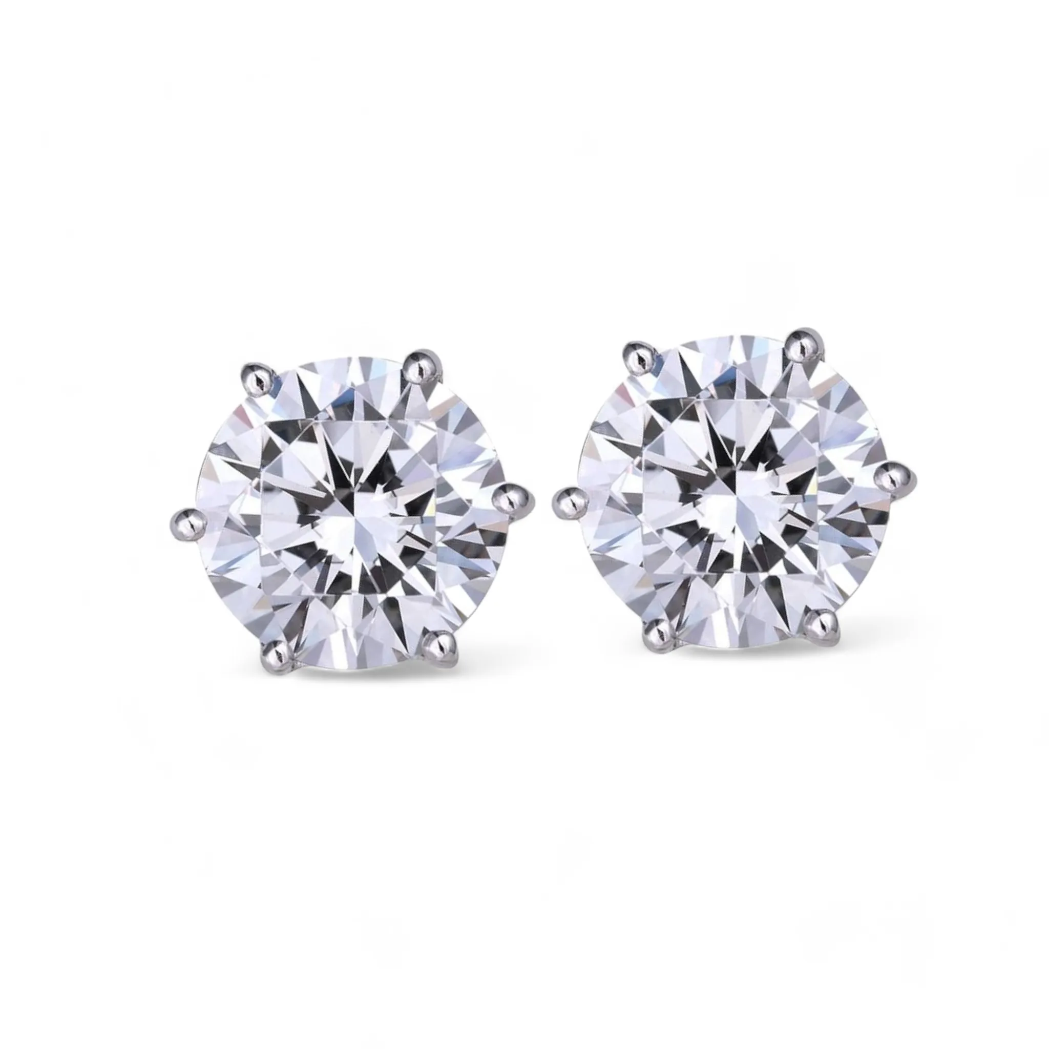 Radiance Silver Studs