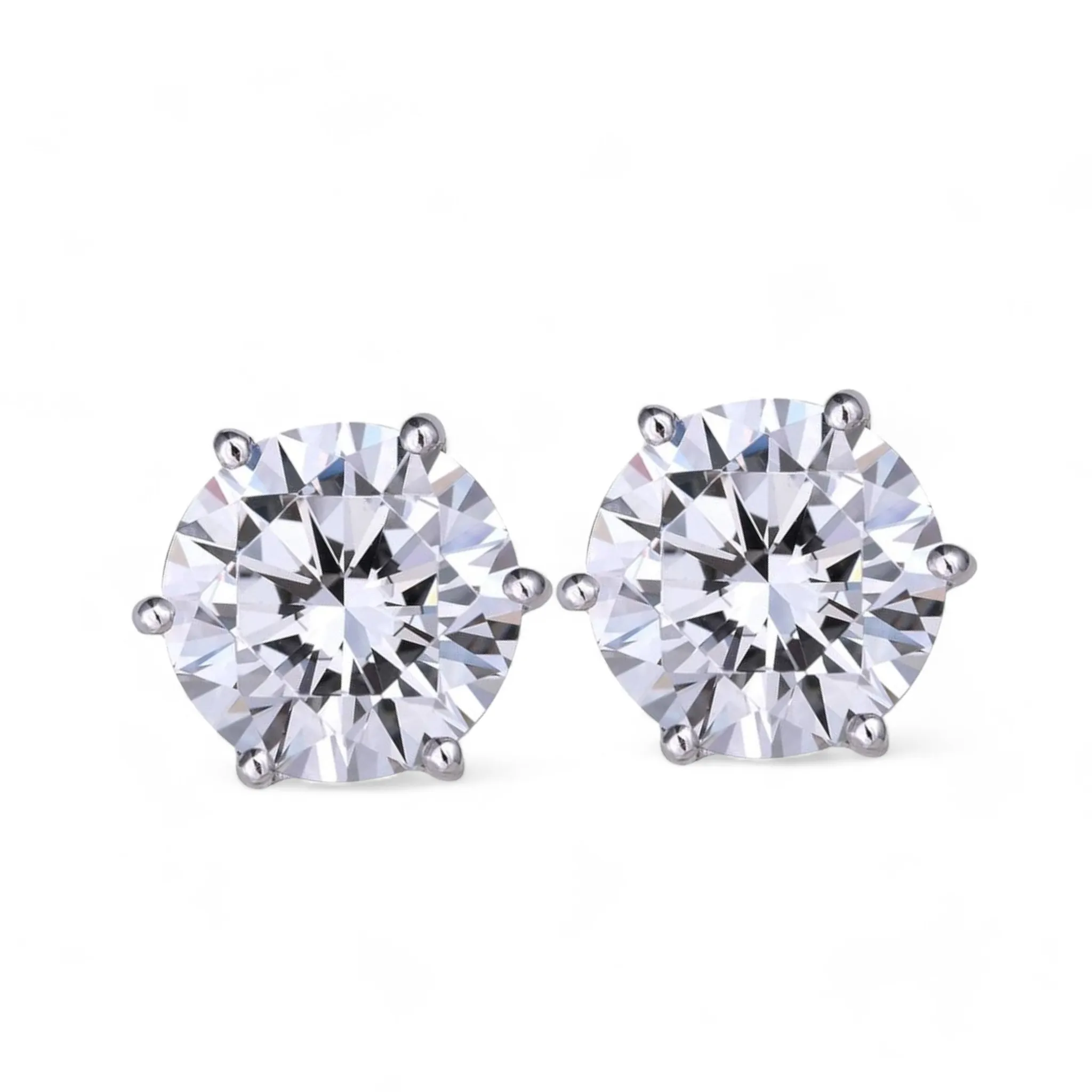 Timeless Elegance Silver Studs 13 Mm