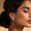 Timeless Pearl Silver Earrings