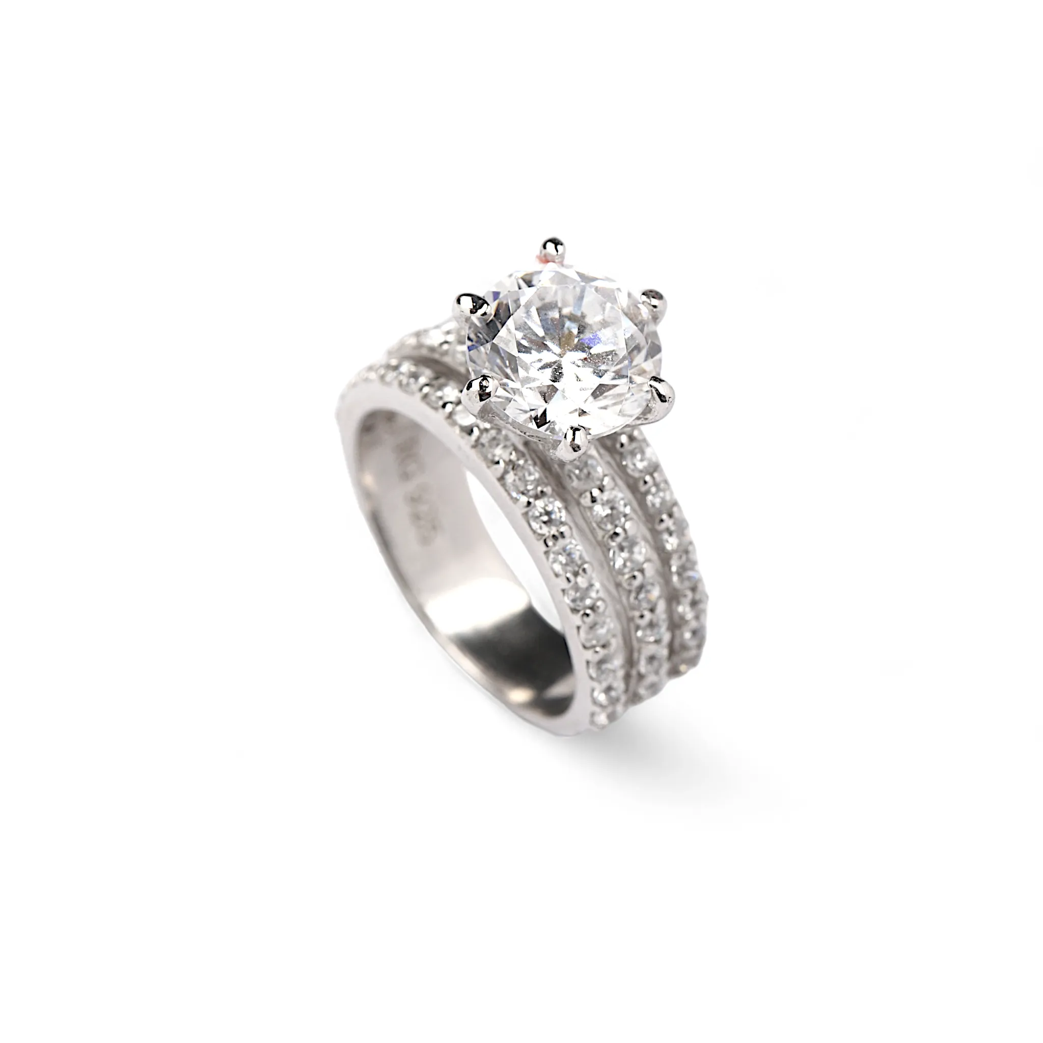 Radiant Rhapsody Silver Ring