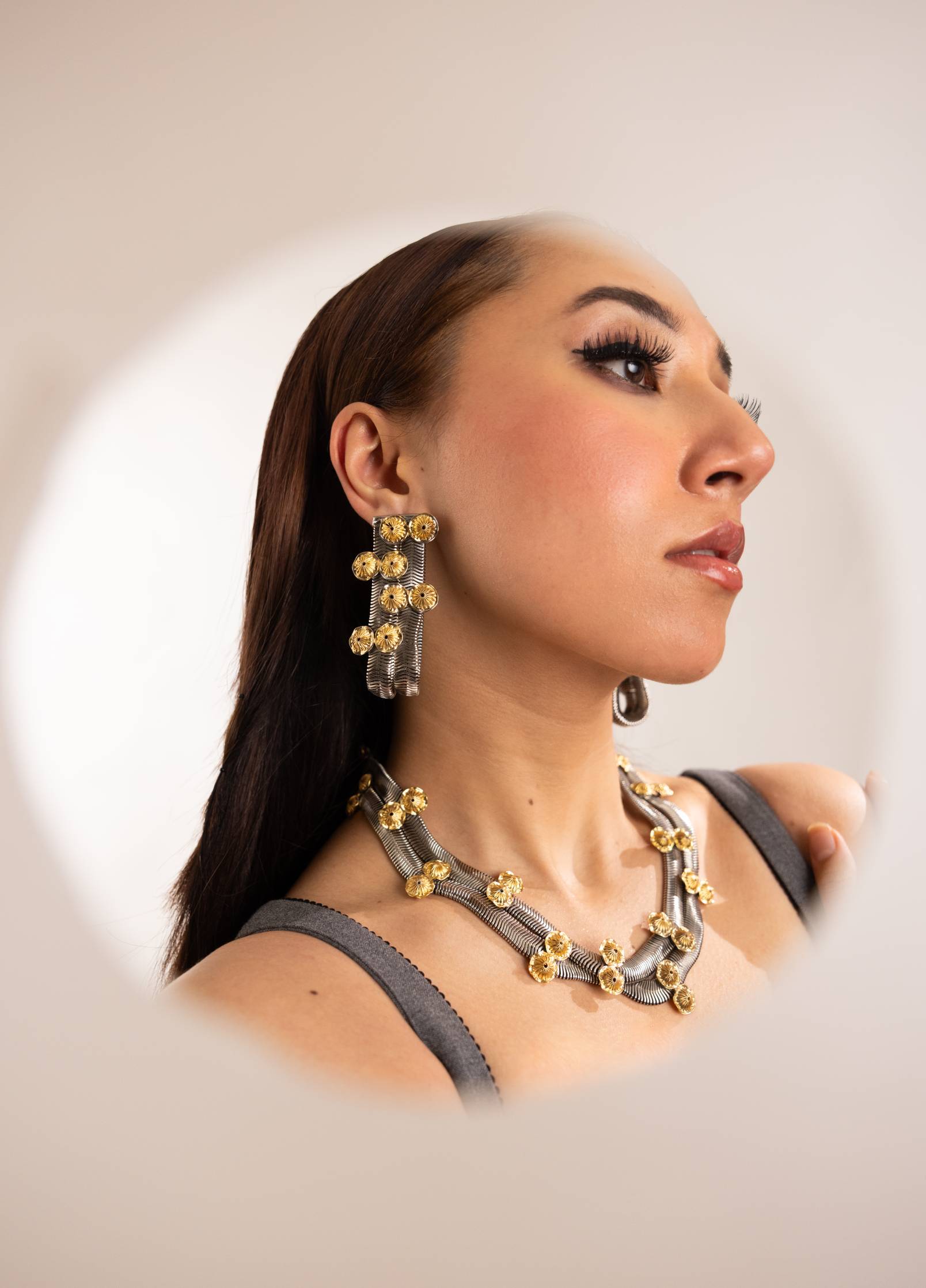 Paradise dew earrings silver