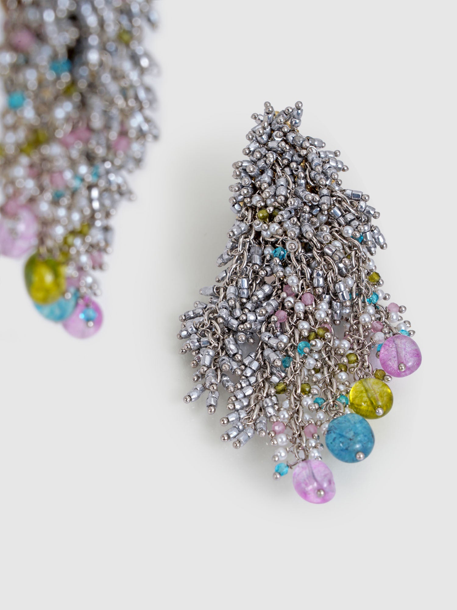 Nebula glitter earrings