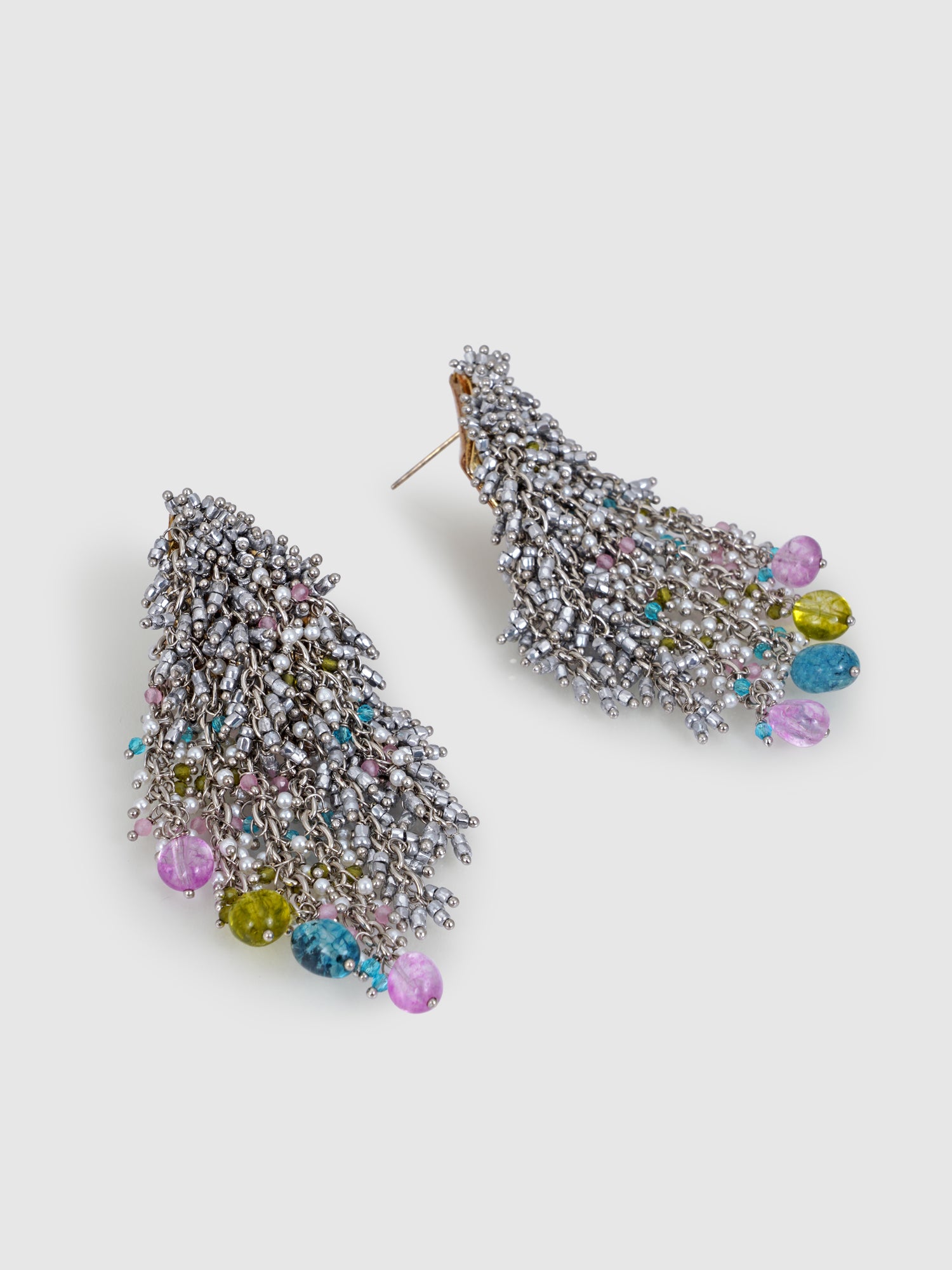 Nebula glitter earrings