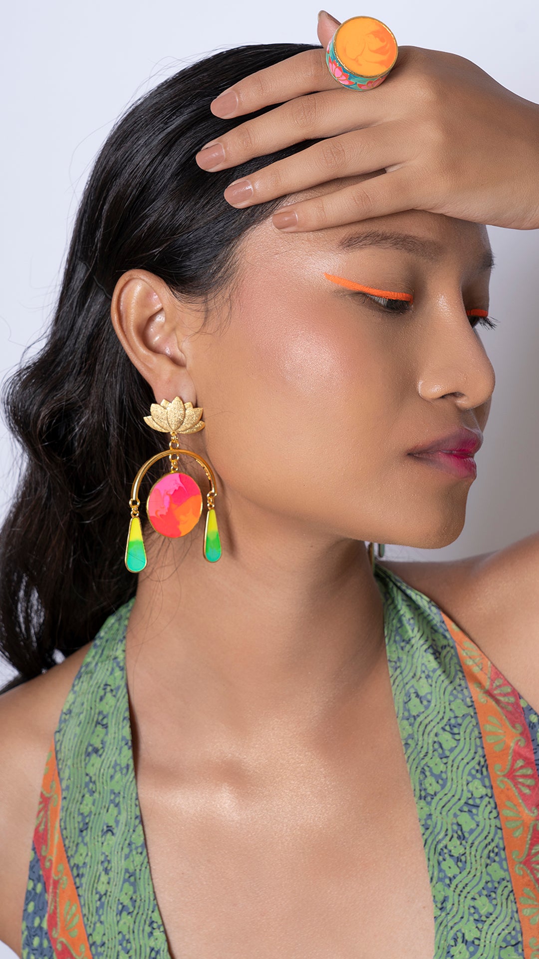 Lotus dream earrings