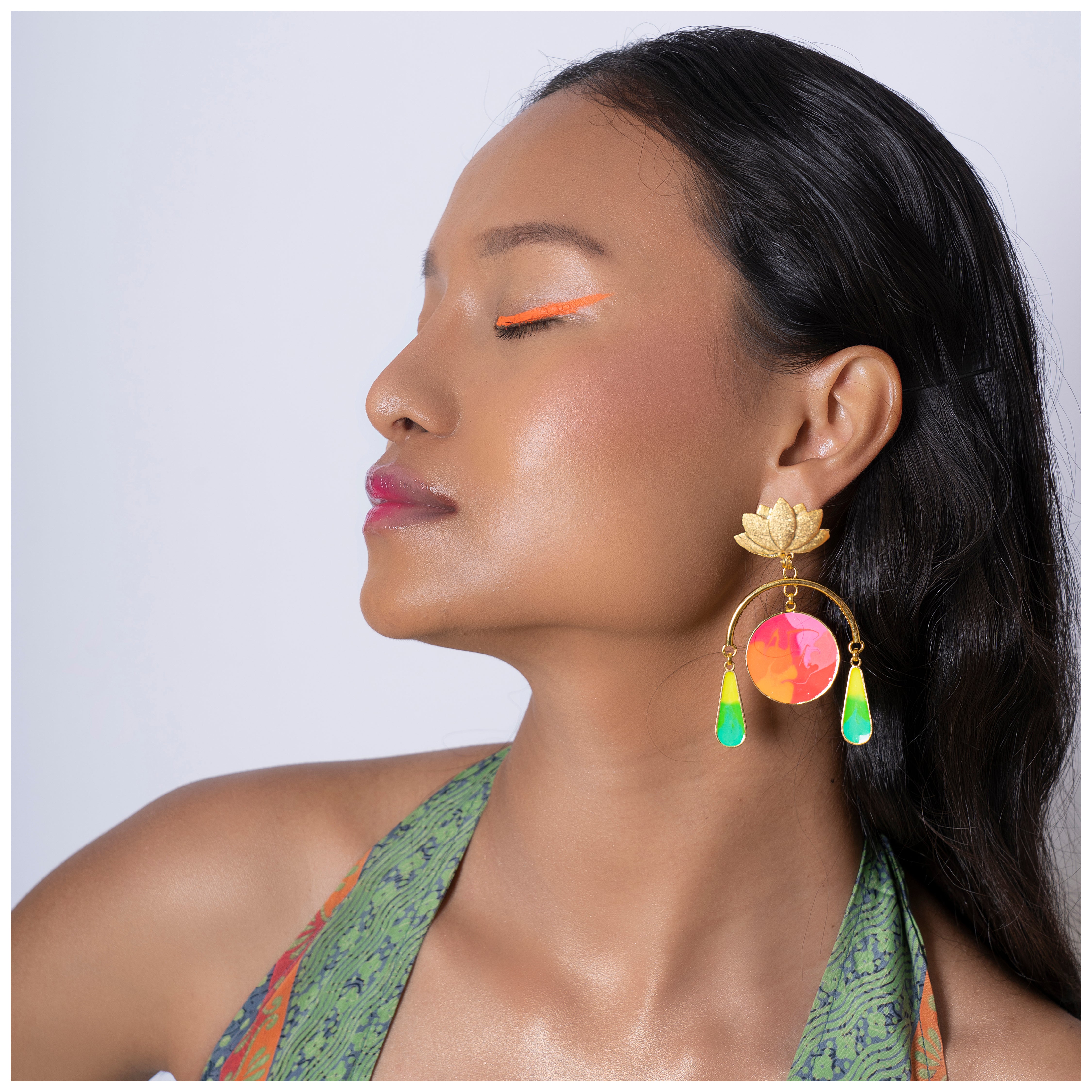 Lotus dream earrings