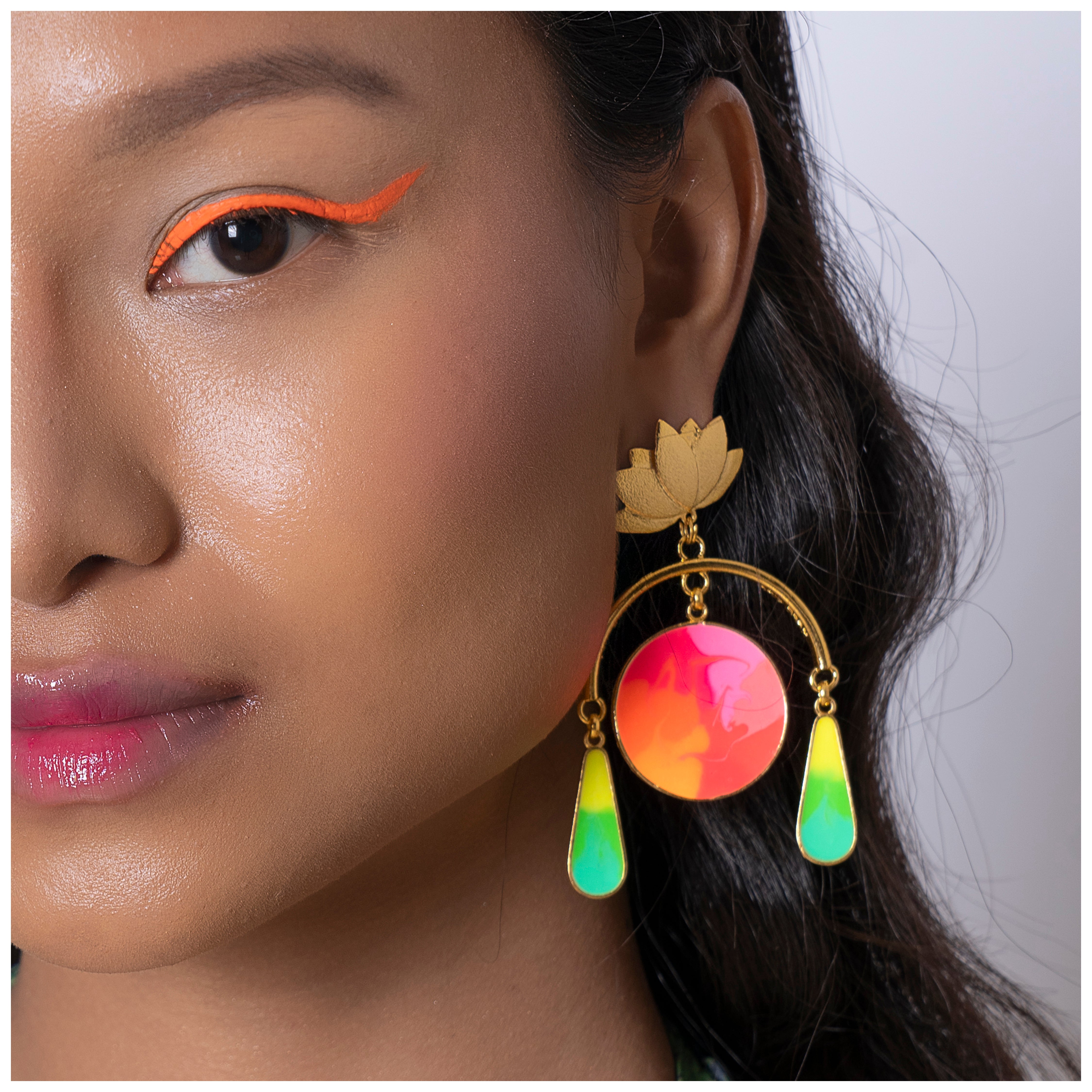 Lotus dream earrings