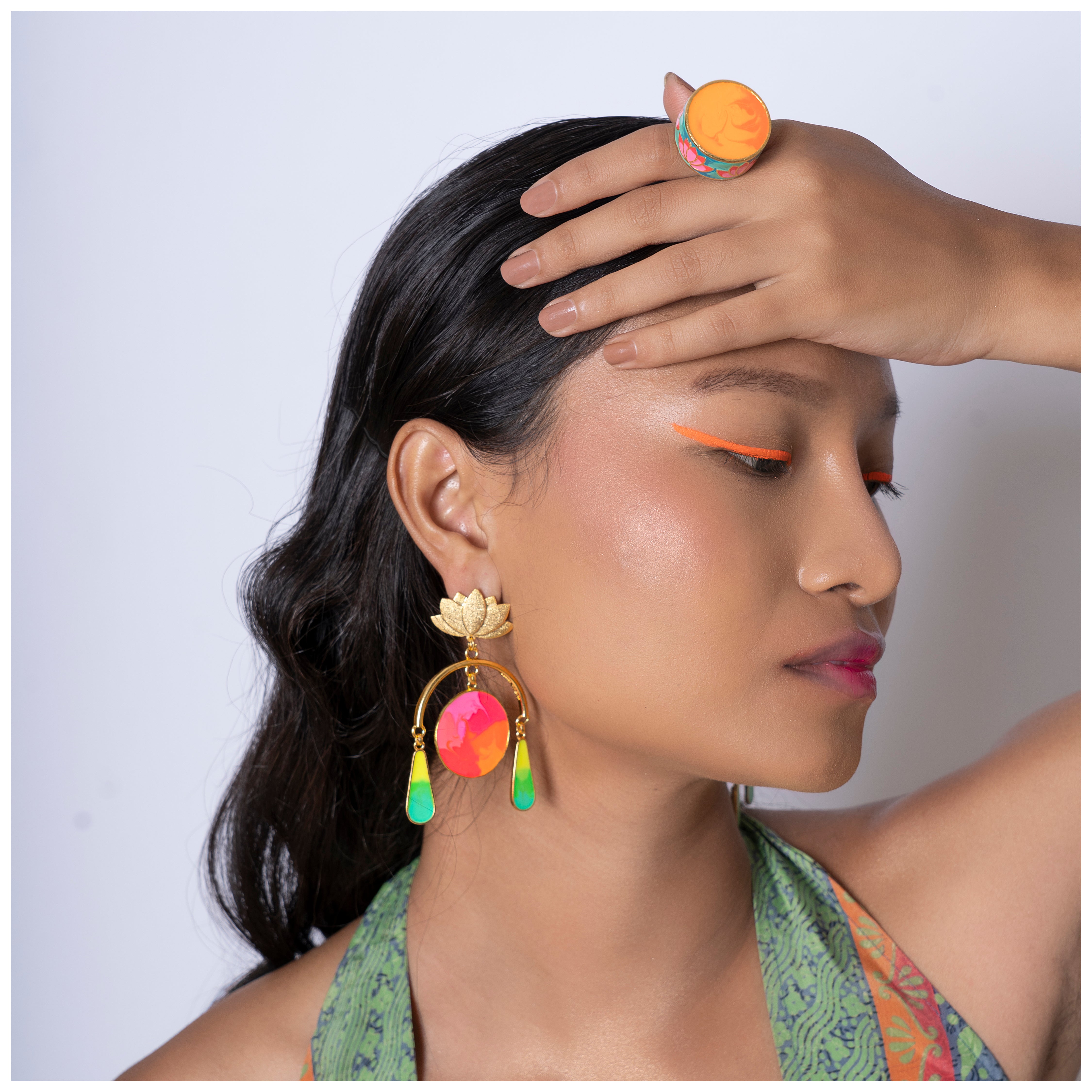 Lotus dream earrings
