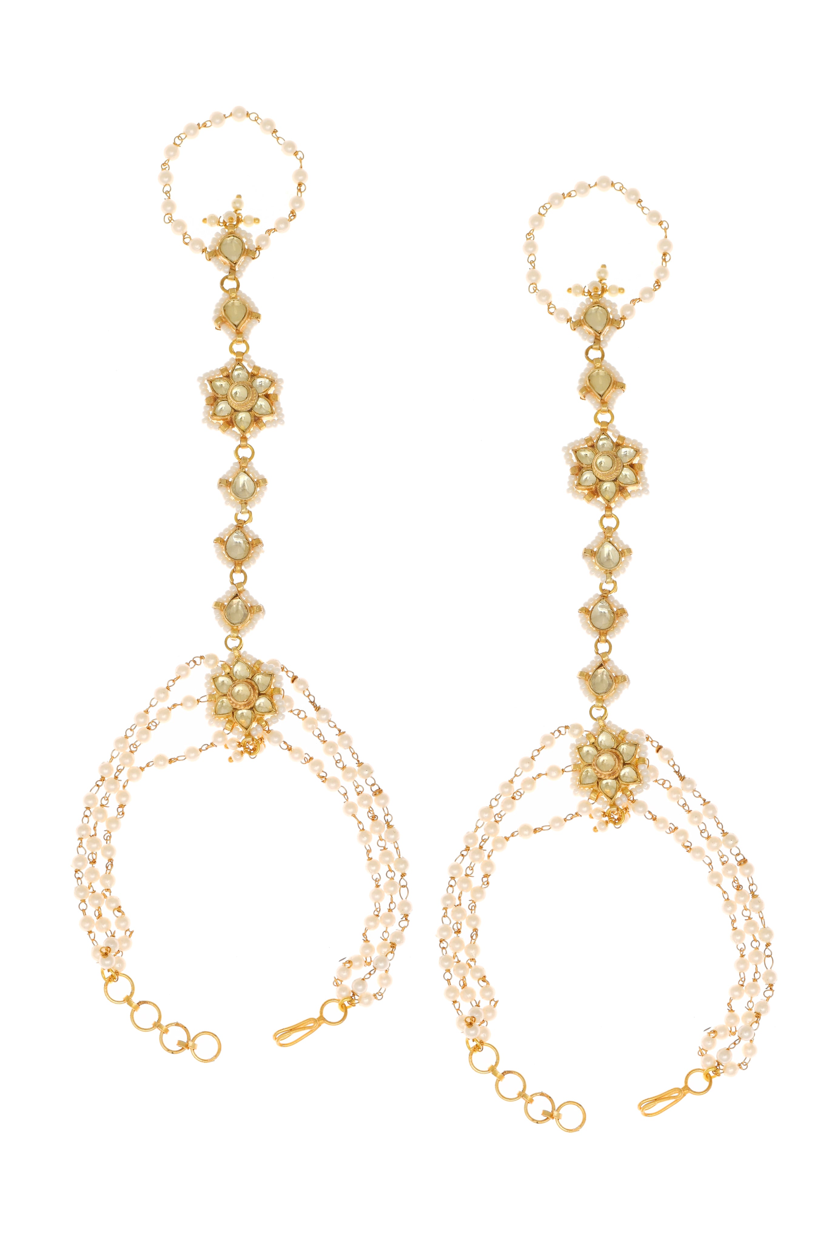 Kundan Jadau Haath Phool 2