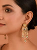 Kundan Jadau Flower Earrings