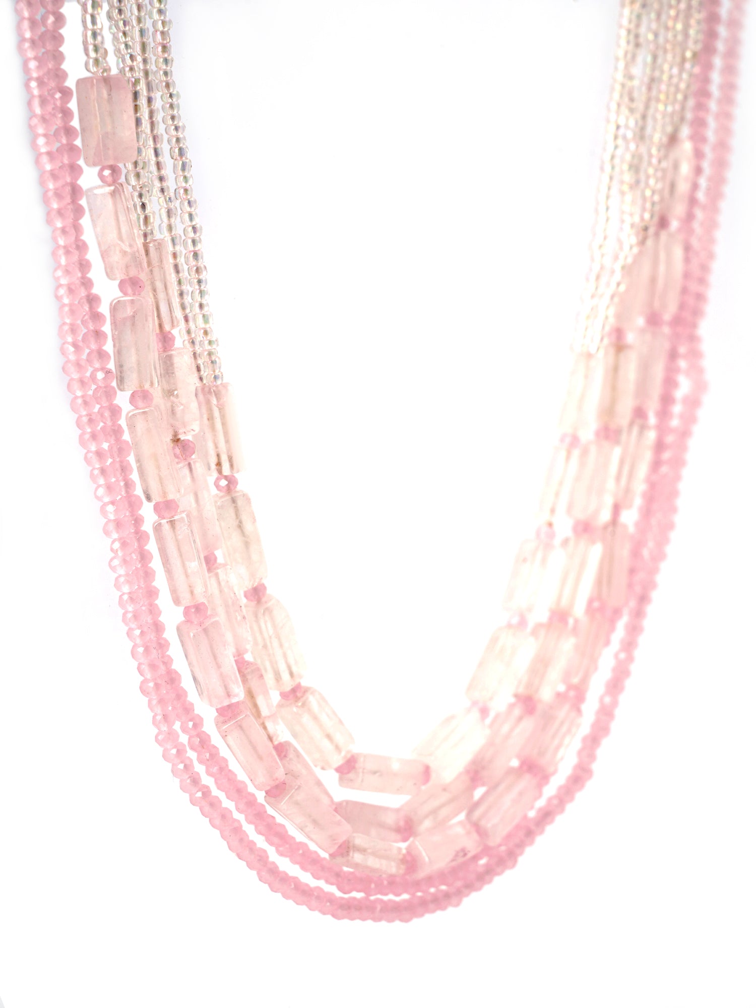Roze pink necklace