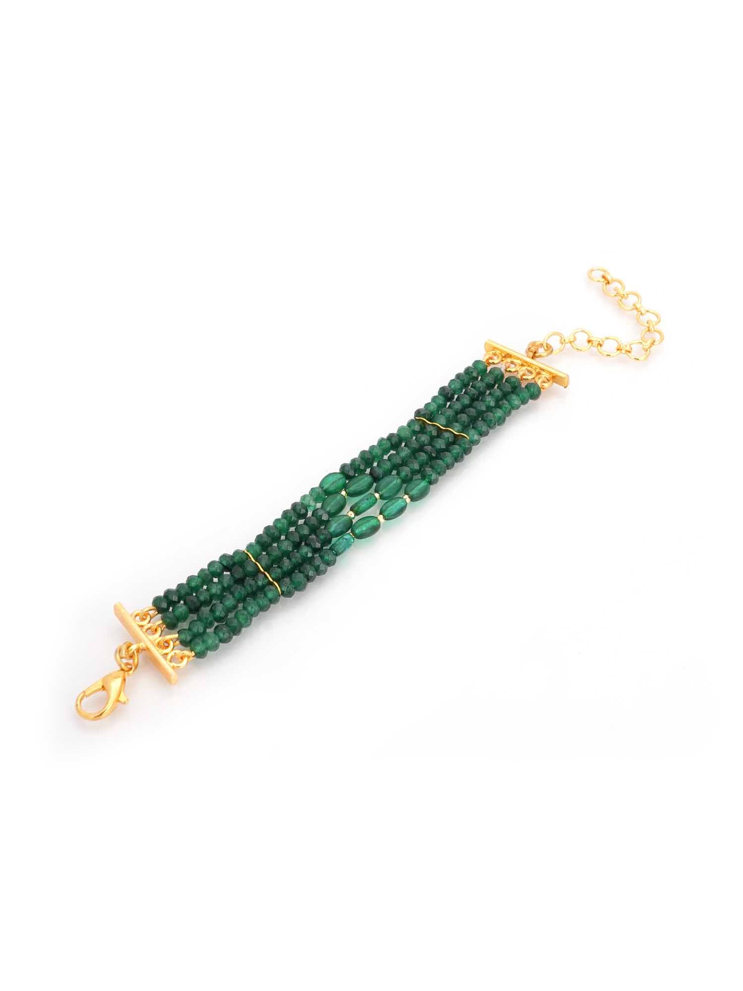 Euphemia green bracelet