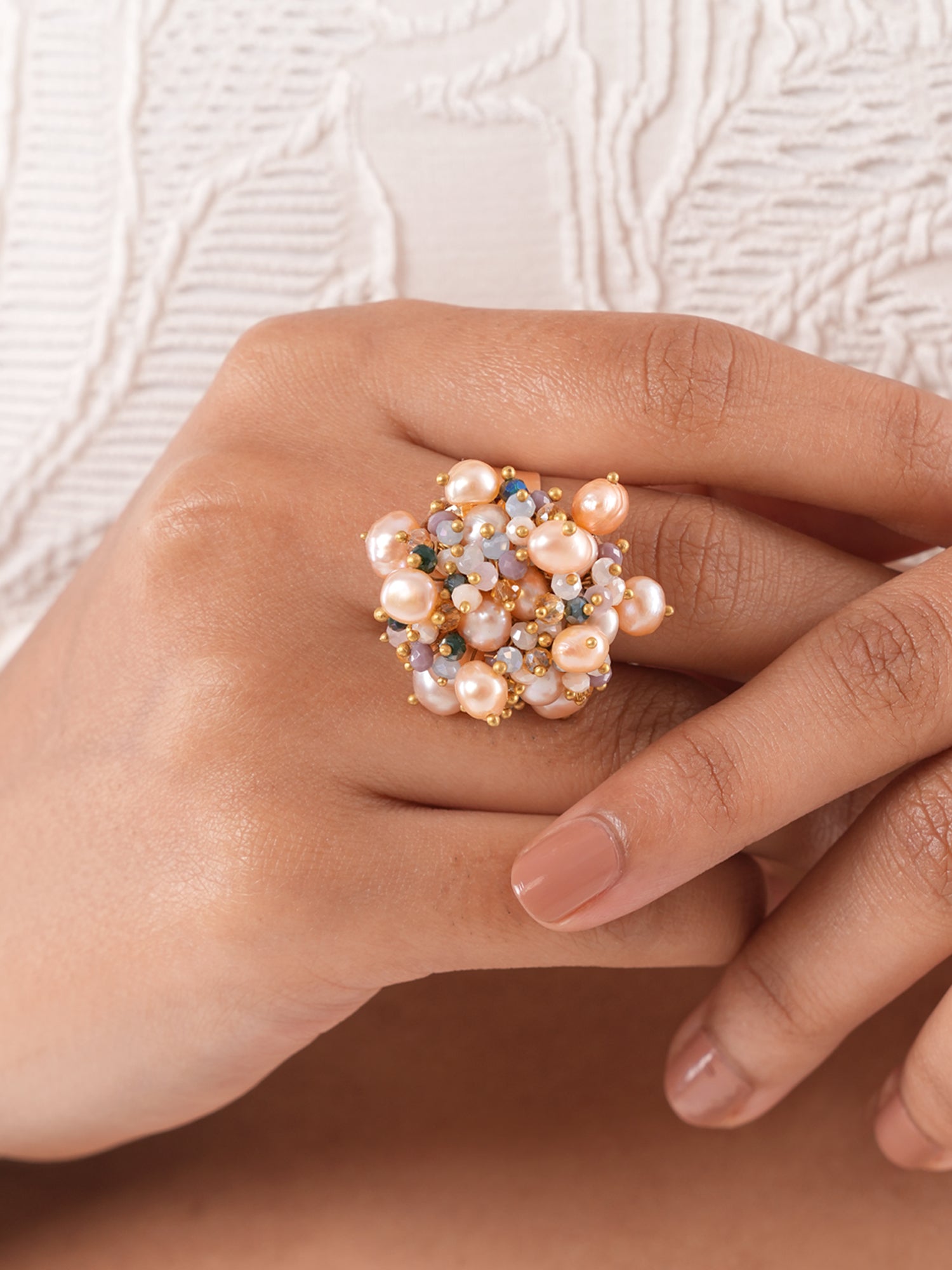 Marglit finger ring