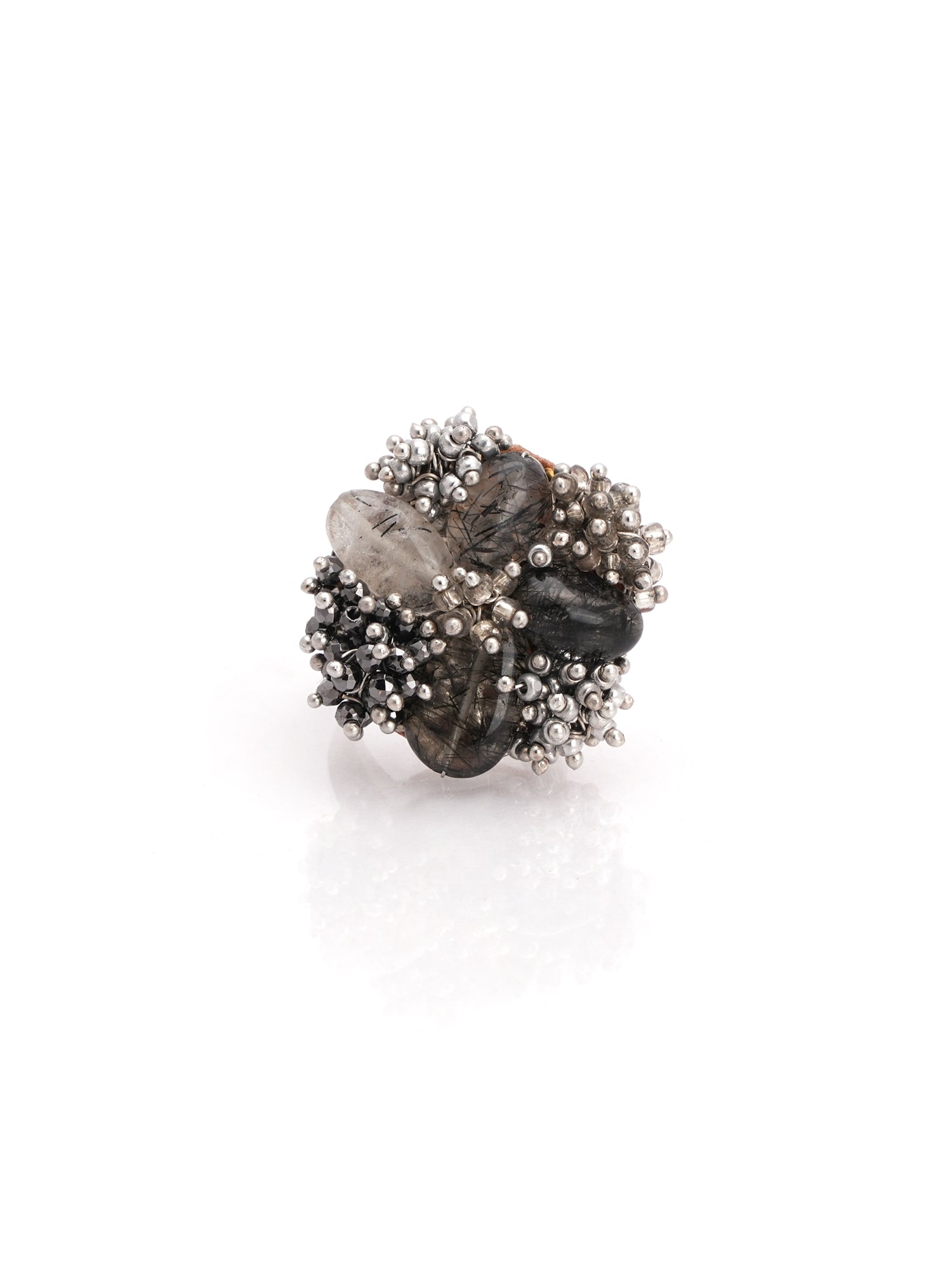 Siyah finger ring