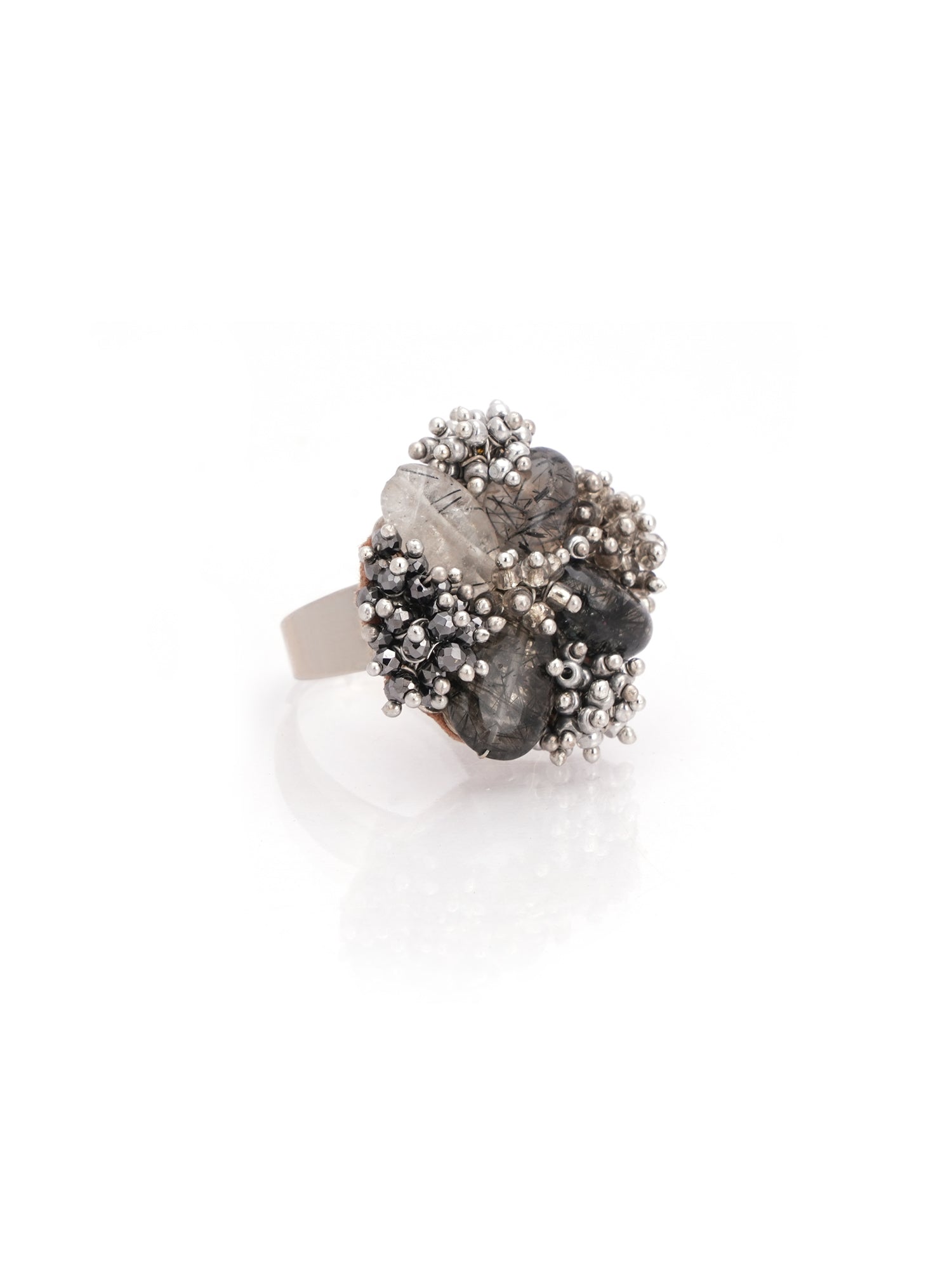 Siyah finger ring