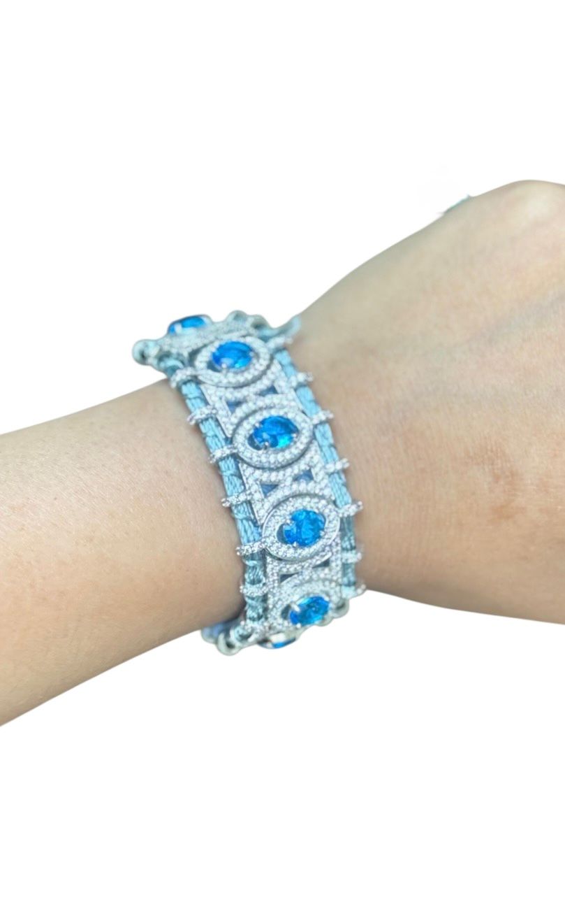 Multicolour Stone Adjustable Bracelet 2