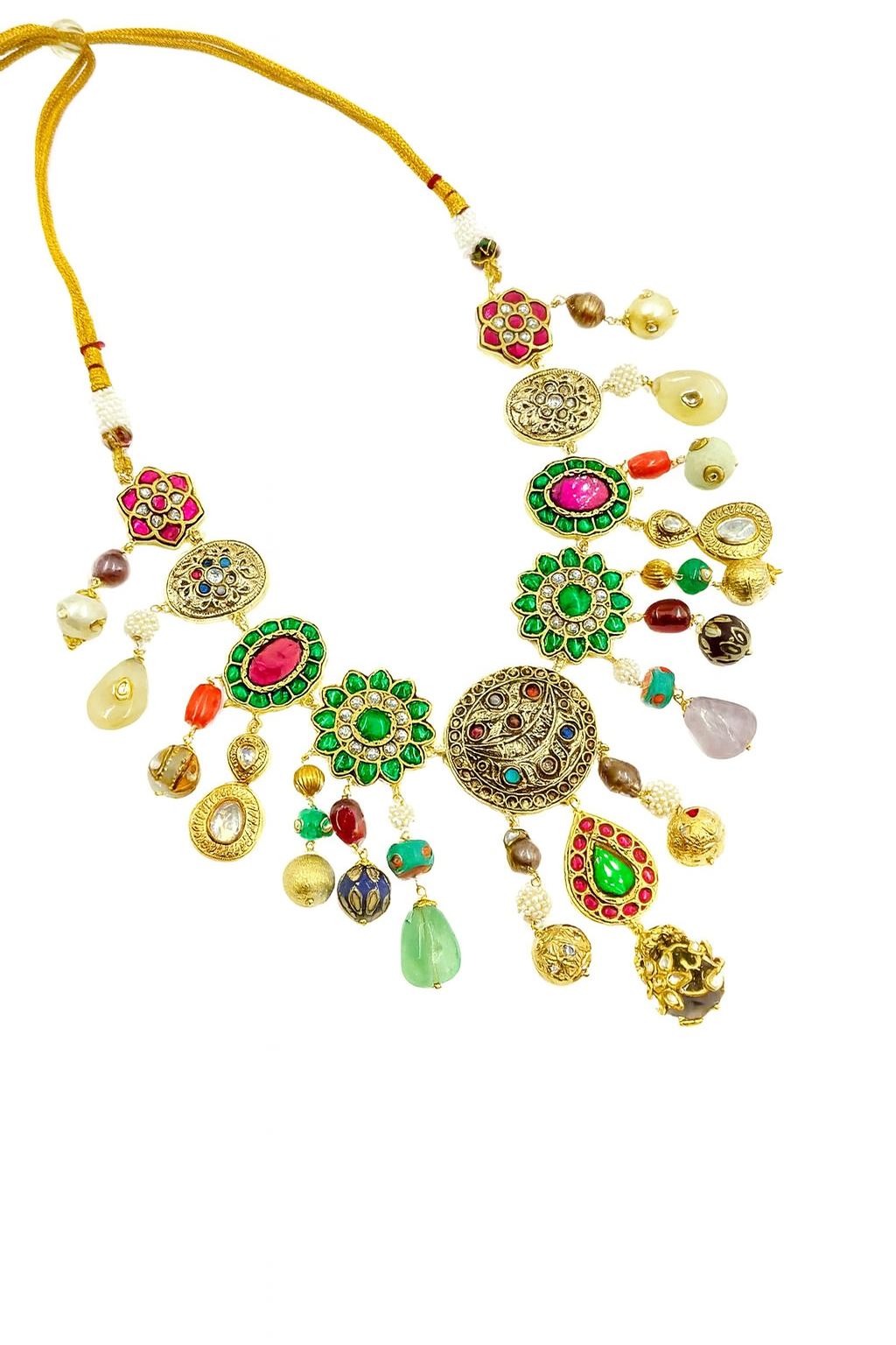 Grand Royal Statement Bridal Necklace