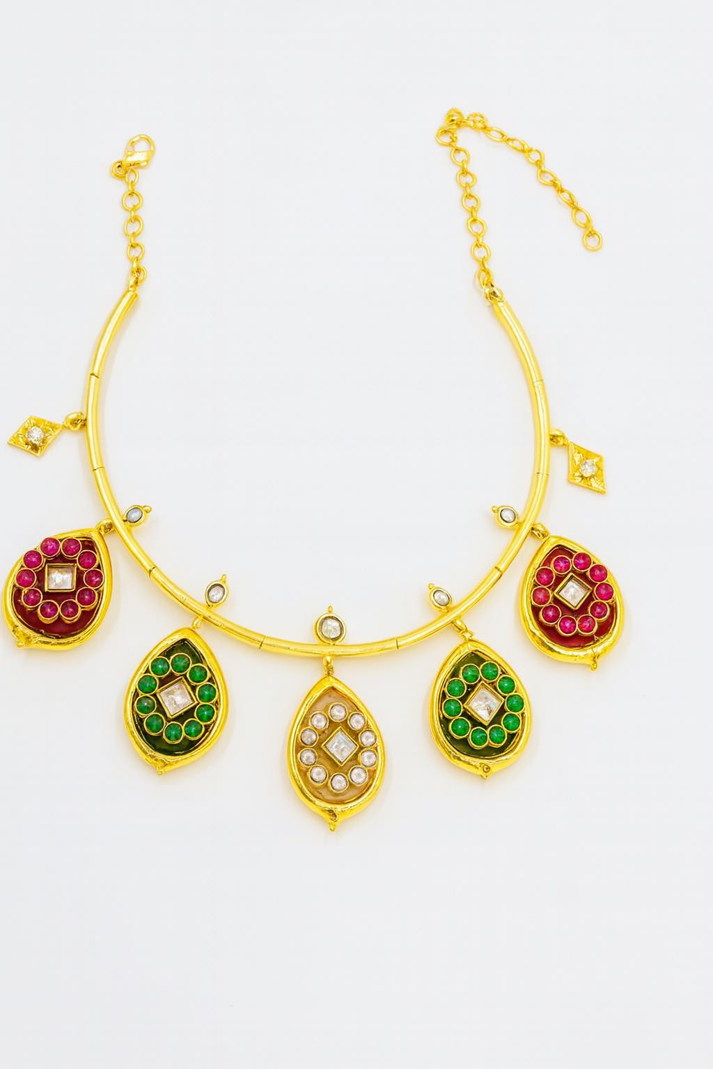 Festive Meenakari Choker Necklace