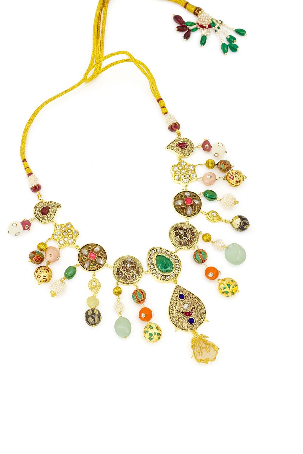 Heritage Statement Beaded Necklace