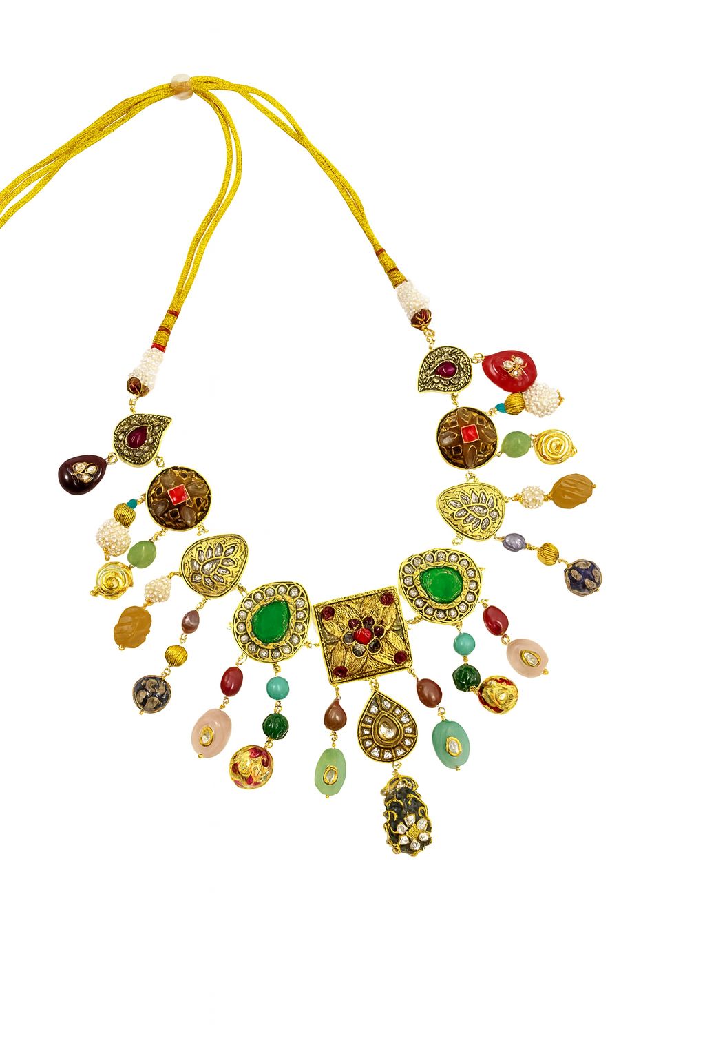 Artistic Heritage Beaded Necklace