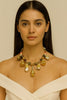 Golden Glow Pearl Bridal Necklace