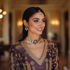 Emerald Isle Kundan Choker Set