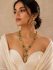 Bridalaya Multicolor Kundan Pendant Necklace Set