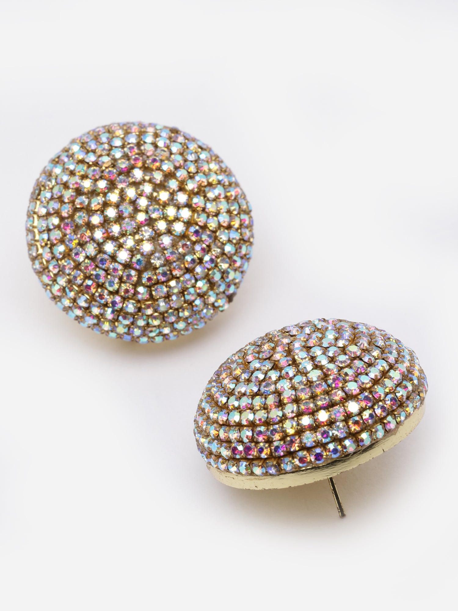 AB Crystal Stud Earrings