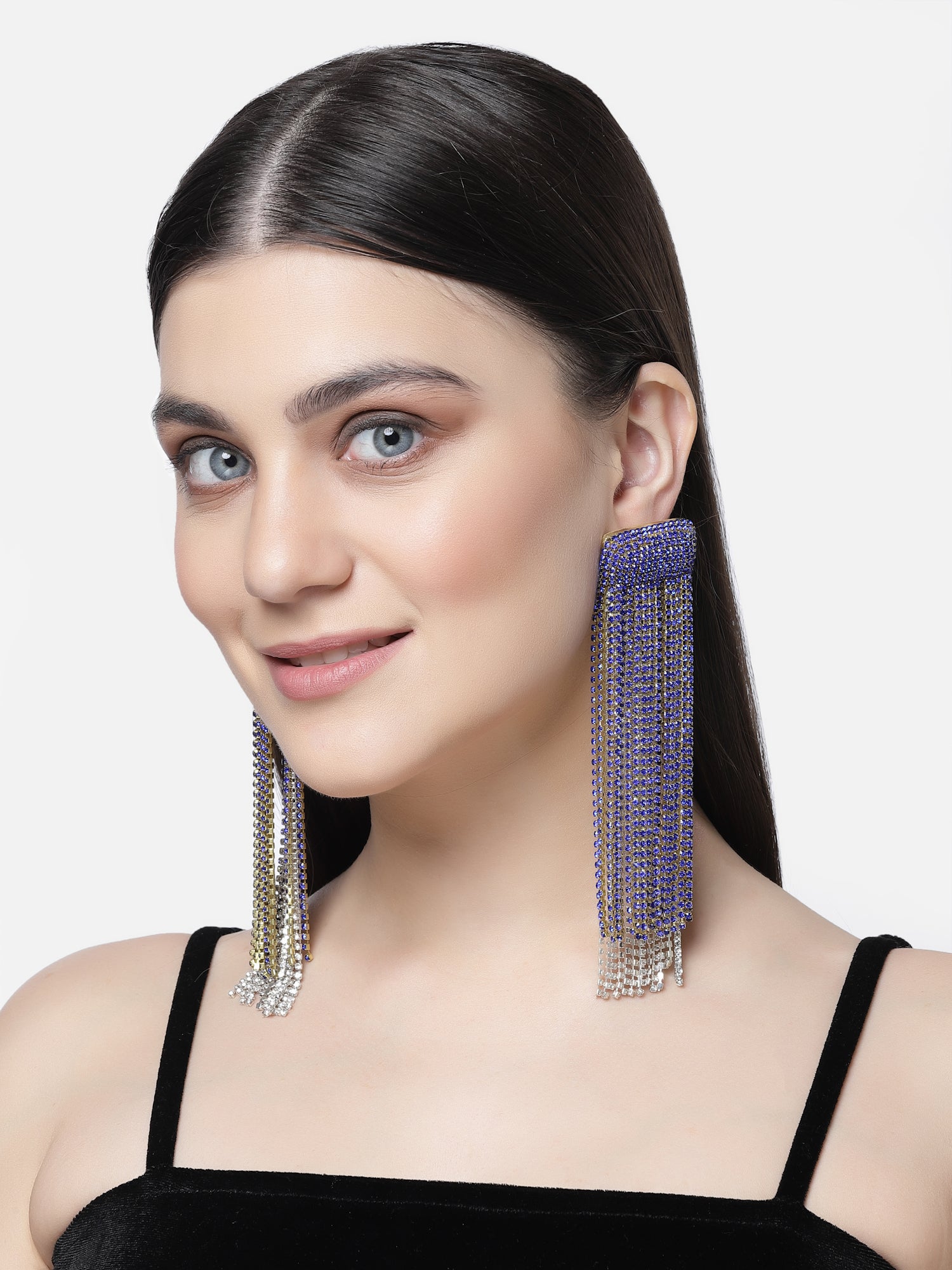 Crystal Long Chain Dangler 4