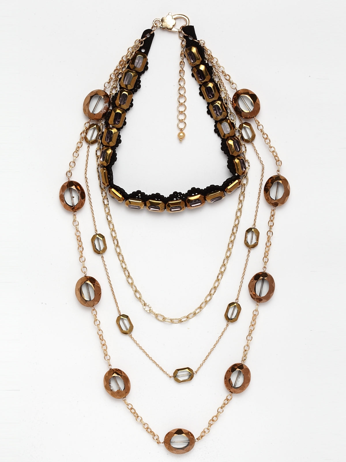 Multi Layered Long Necklace