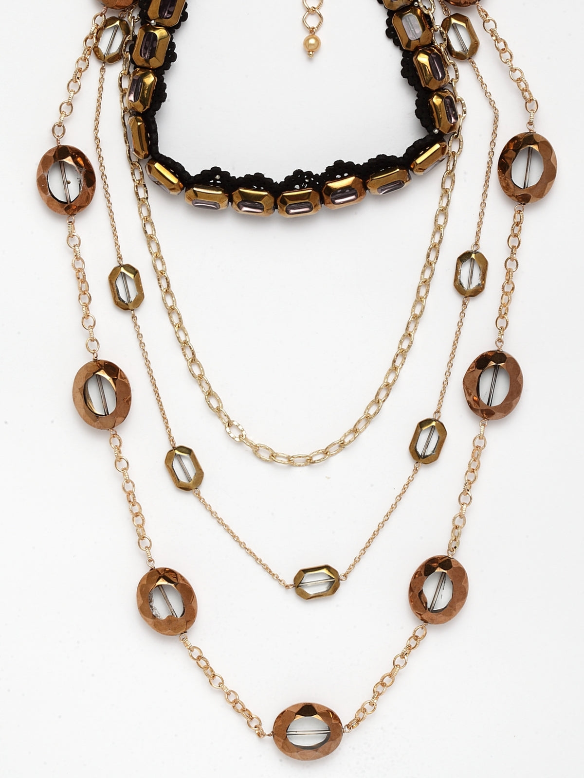 Multi Layered Long Necklace