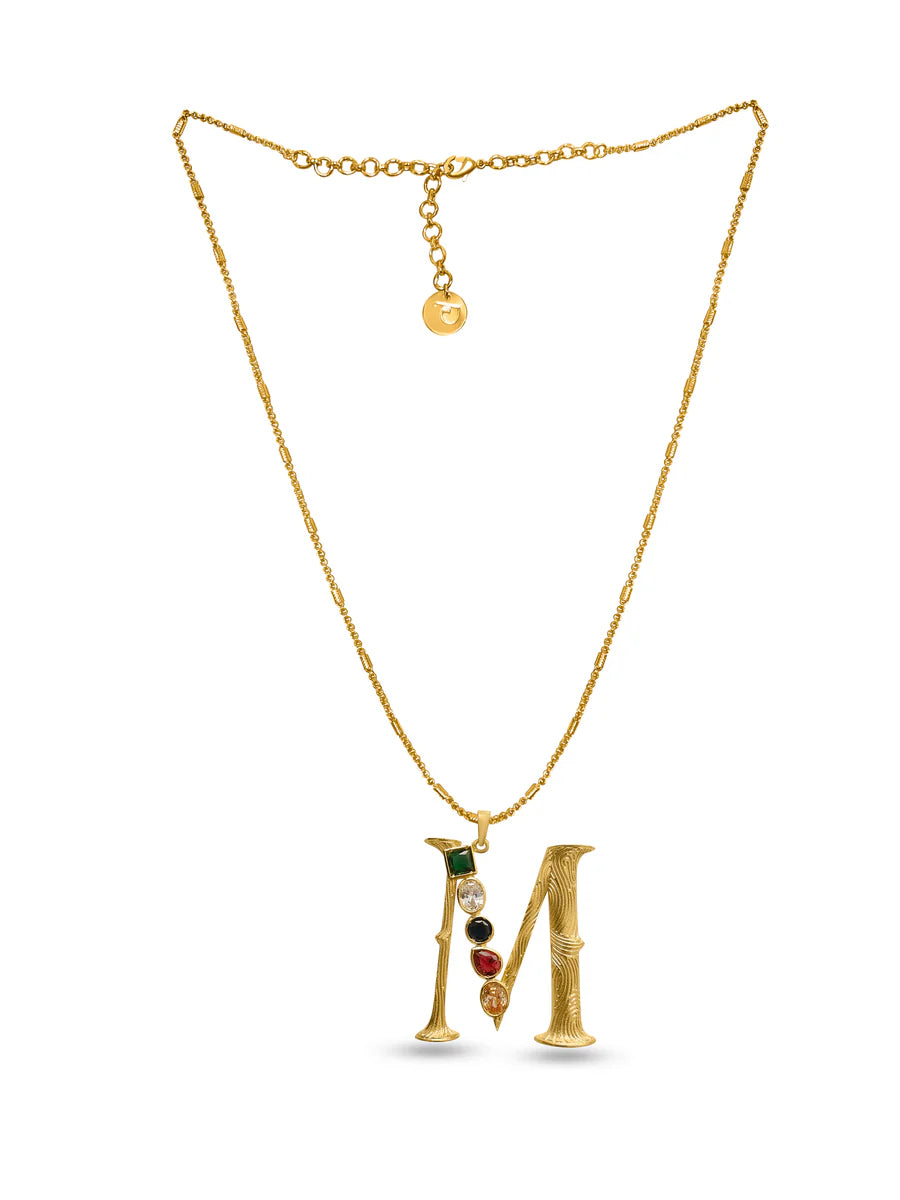 Grande Iniziale Charm Necklace