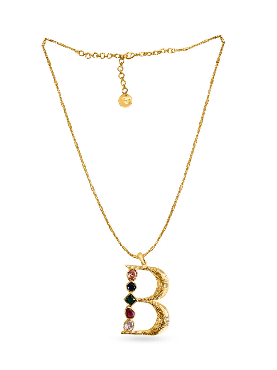 Grande Iniziale Charm Necklace