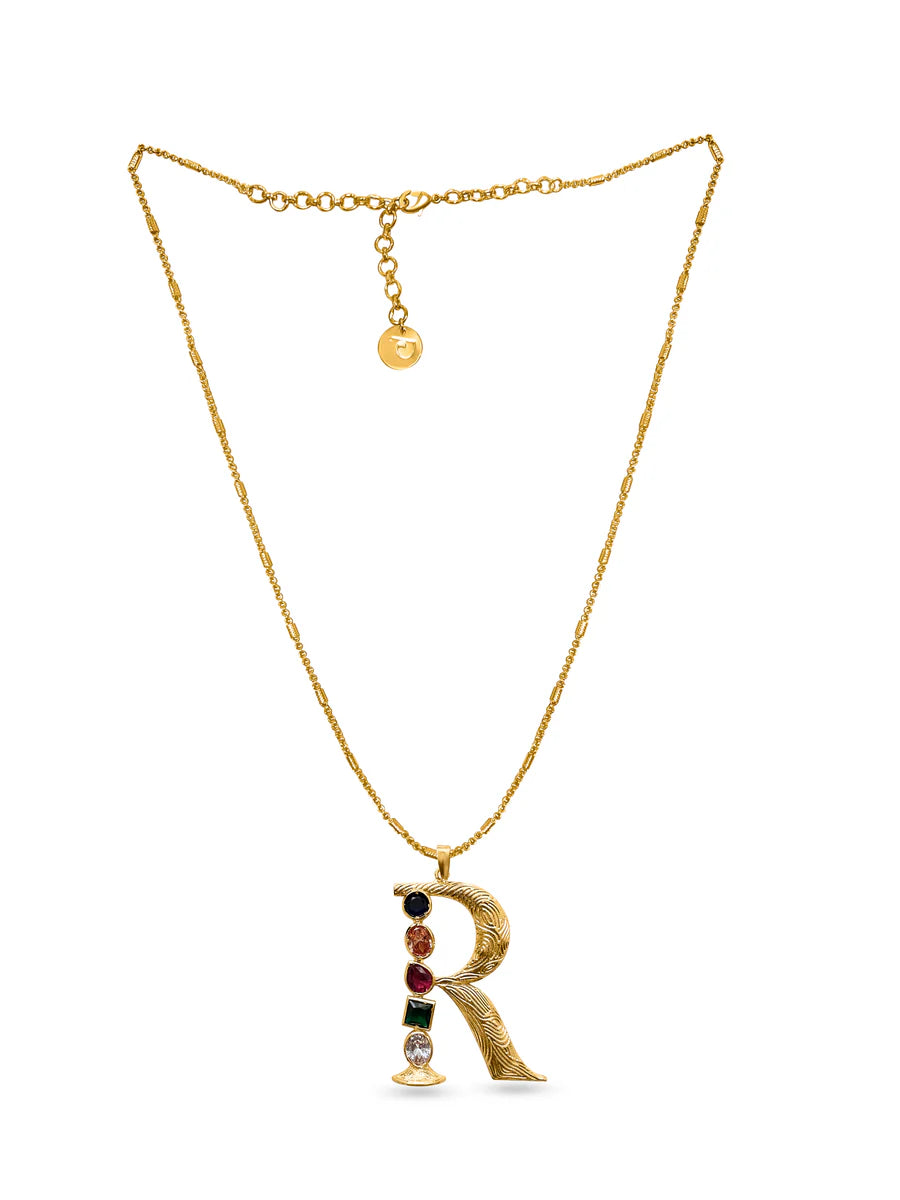 Grande Iniziale Charm Necklace
