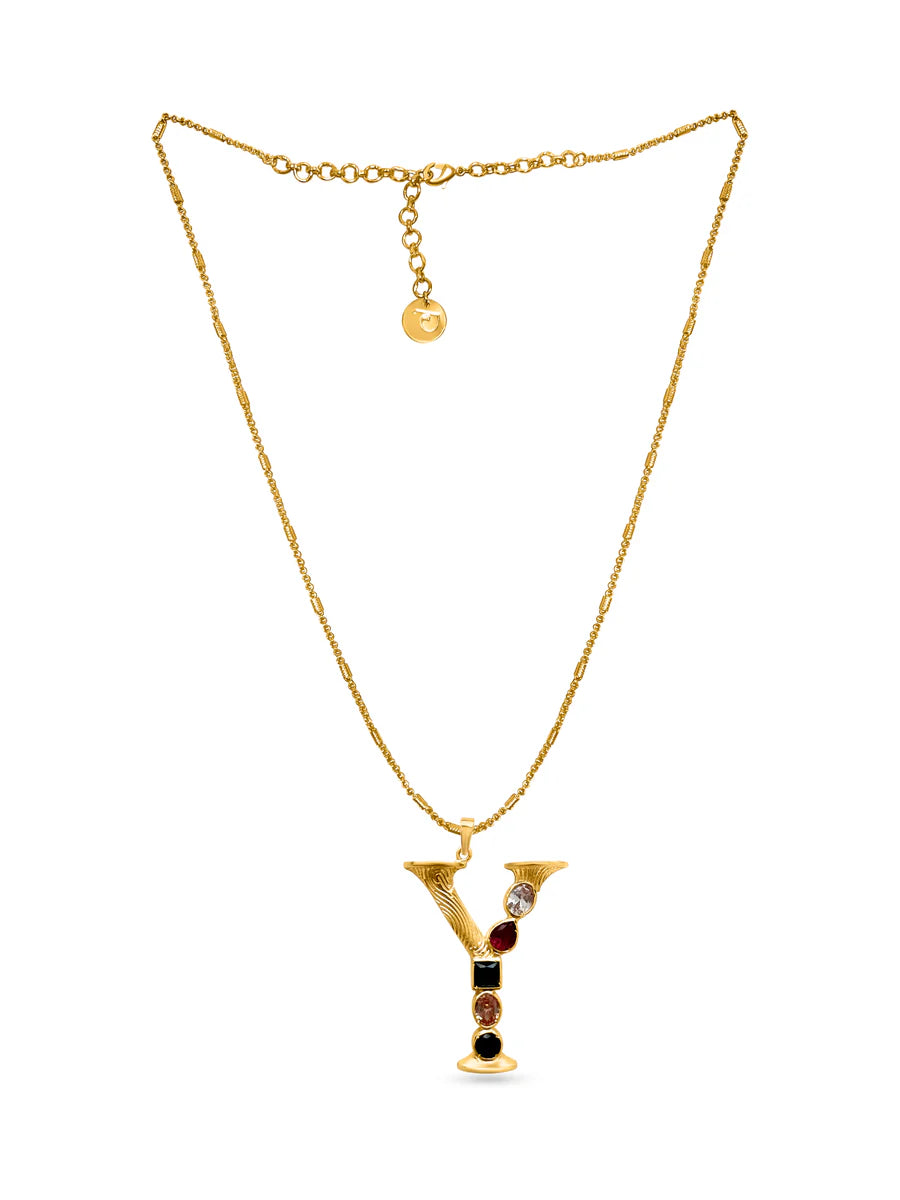 Grande Iniziale Charm Necklace