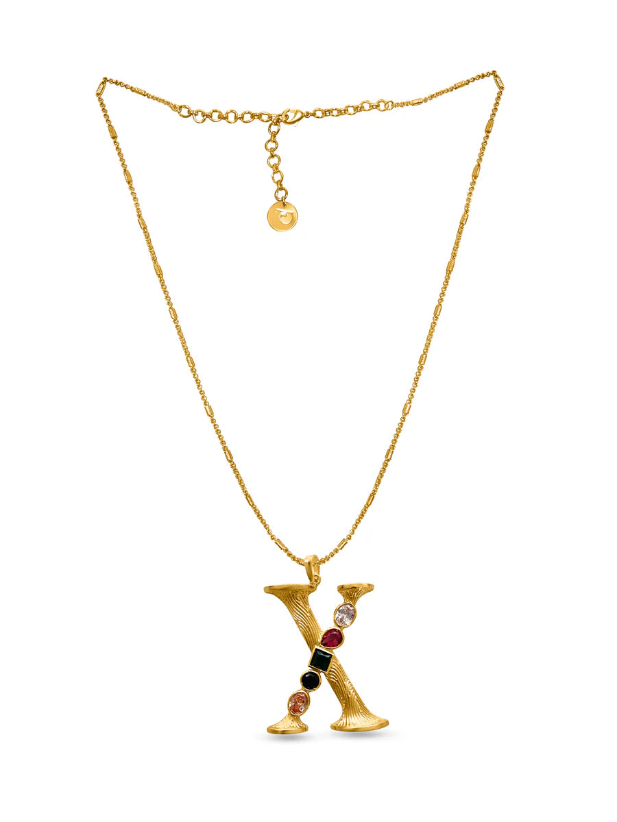 Grande Iniziale Charm Necklace