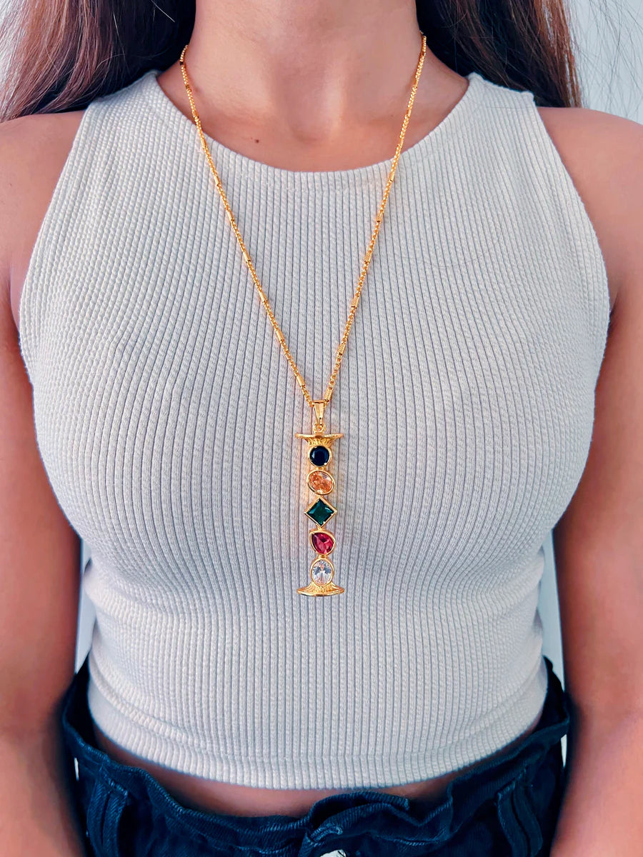 Grande Iniziale Charm Necklace
