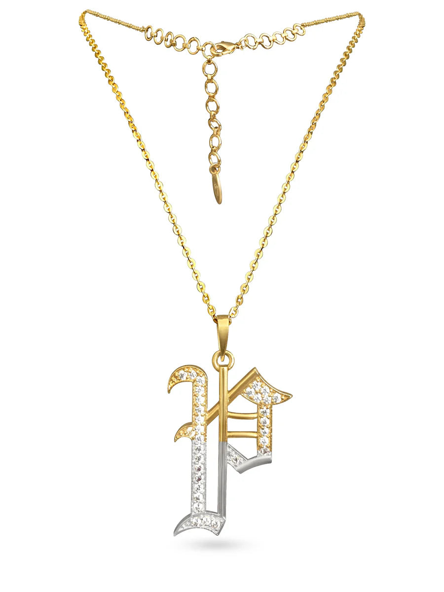Brillo Iniziale Charm Necklace