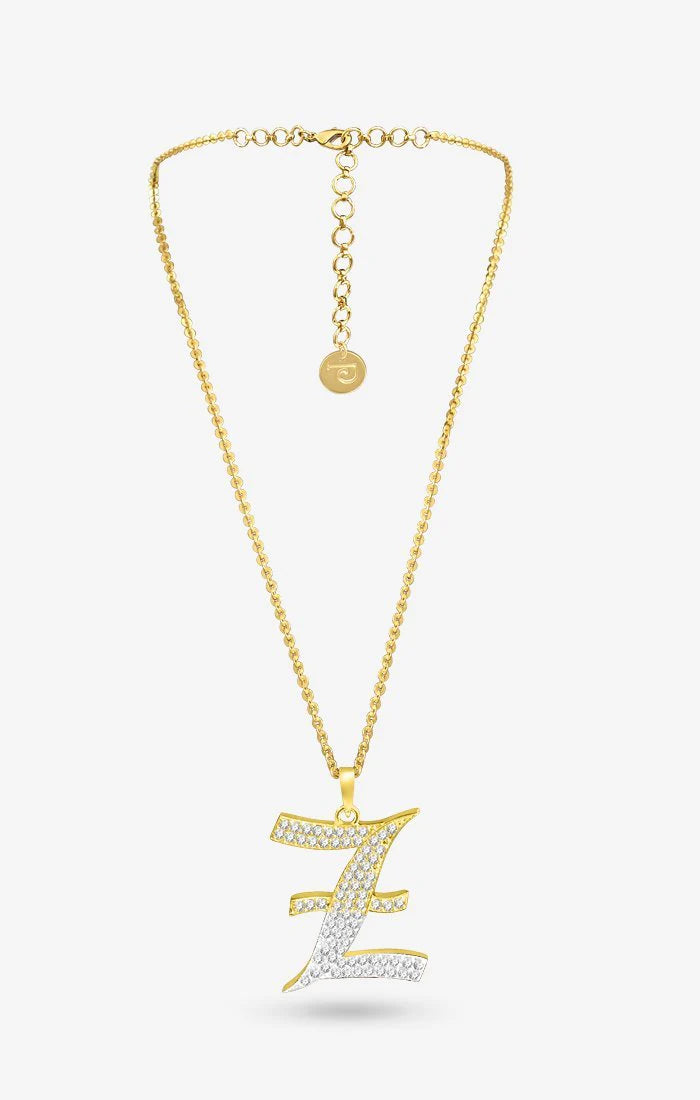 Brillo Iniziale Charm Necklace