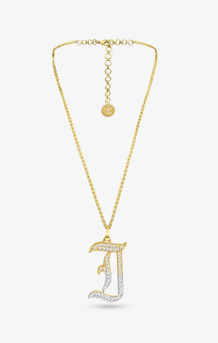 Brillo Iniziale Charm Necklace