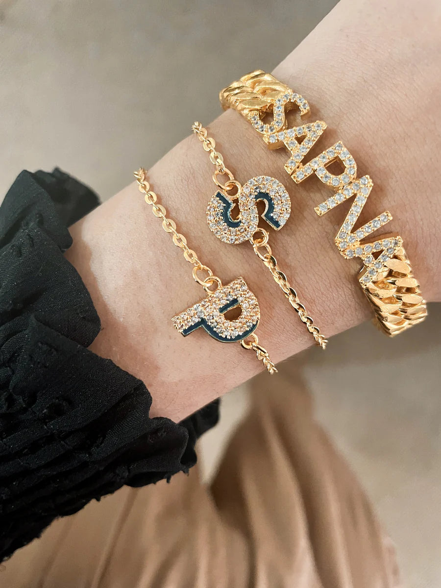 Shadow Iniziale Bracelet