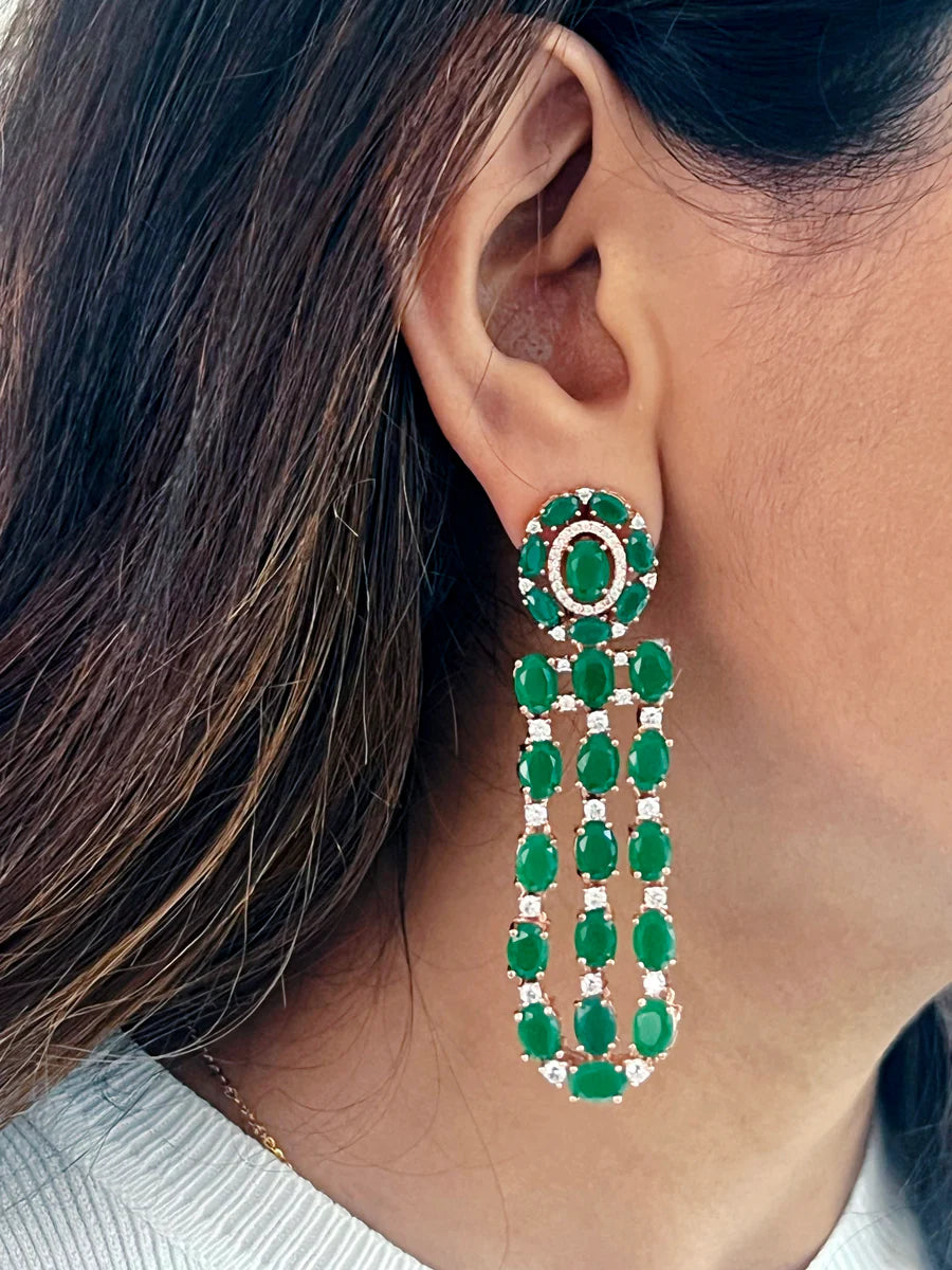 Celine Emerald Set